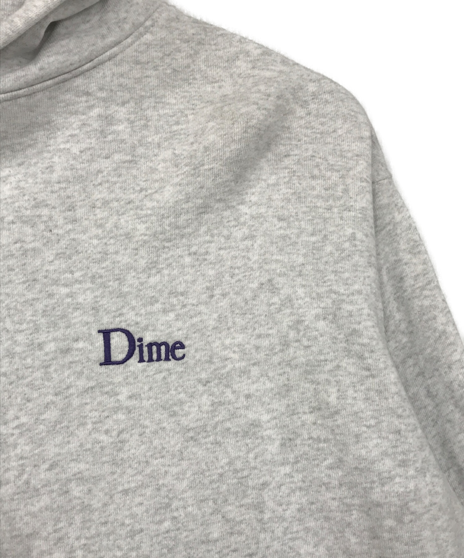 中古・古着通販】Dime (ダイム) ロゴパーカー グレー サイズ:SIZE L