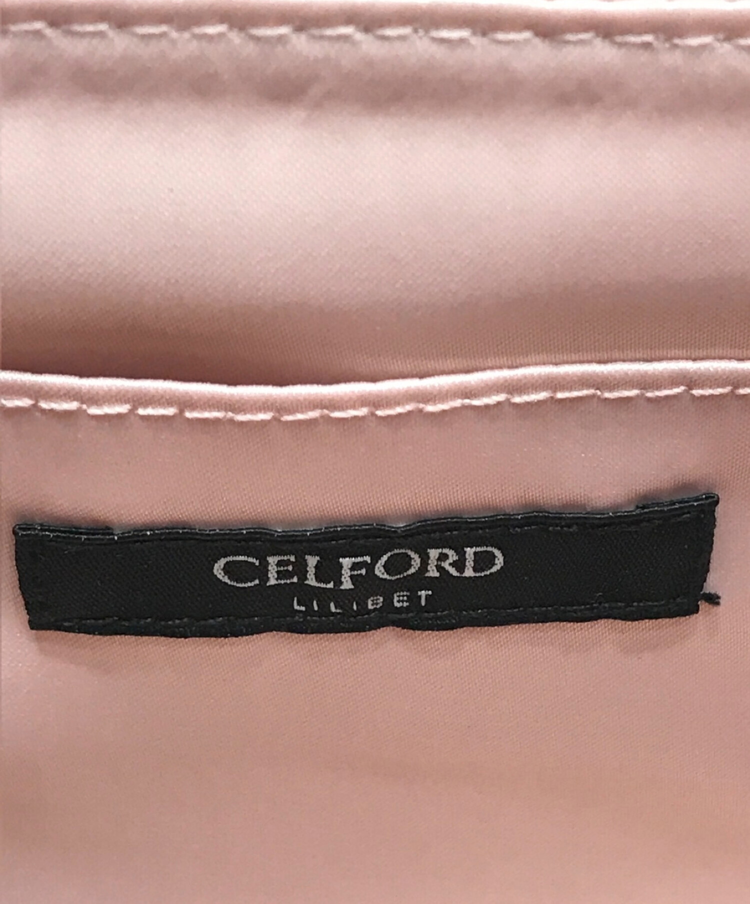 CELFORD (セルフォード) ビジュースタッズポシェット ピンク サイズ:SIZE　F