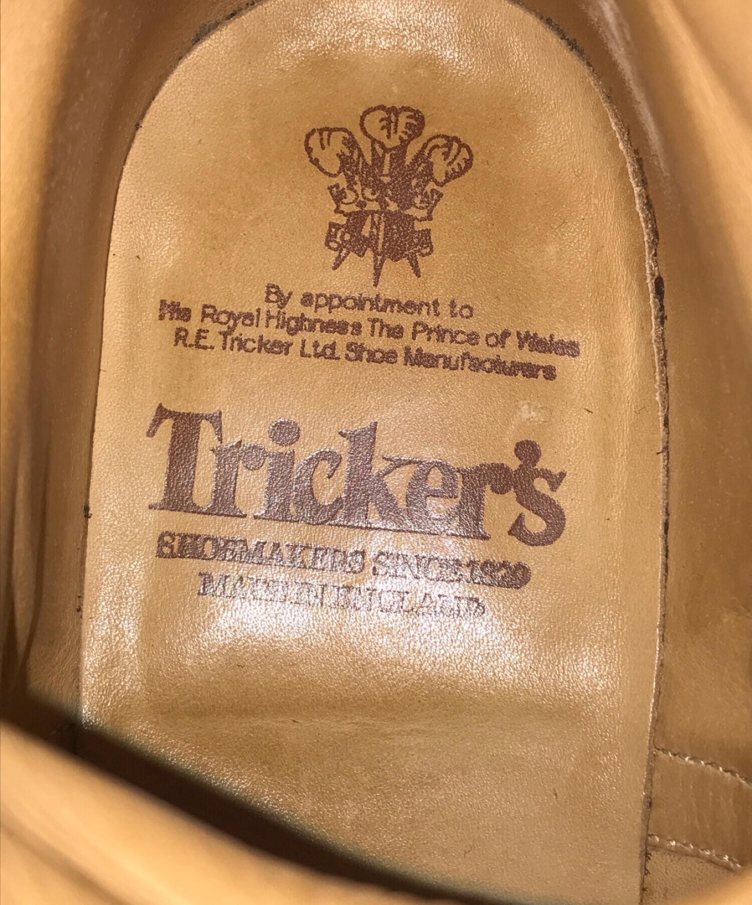 中古・古着通販】Tricker's (トリッカーズ) カントリーブーツ ブラウン