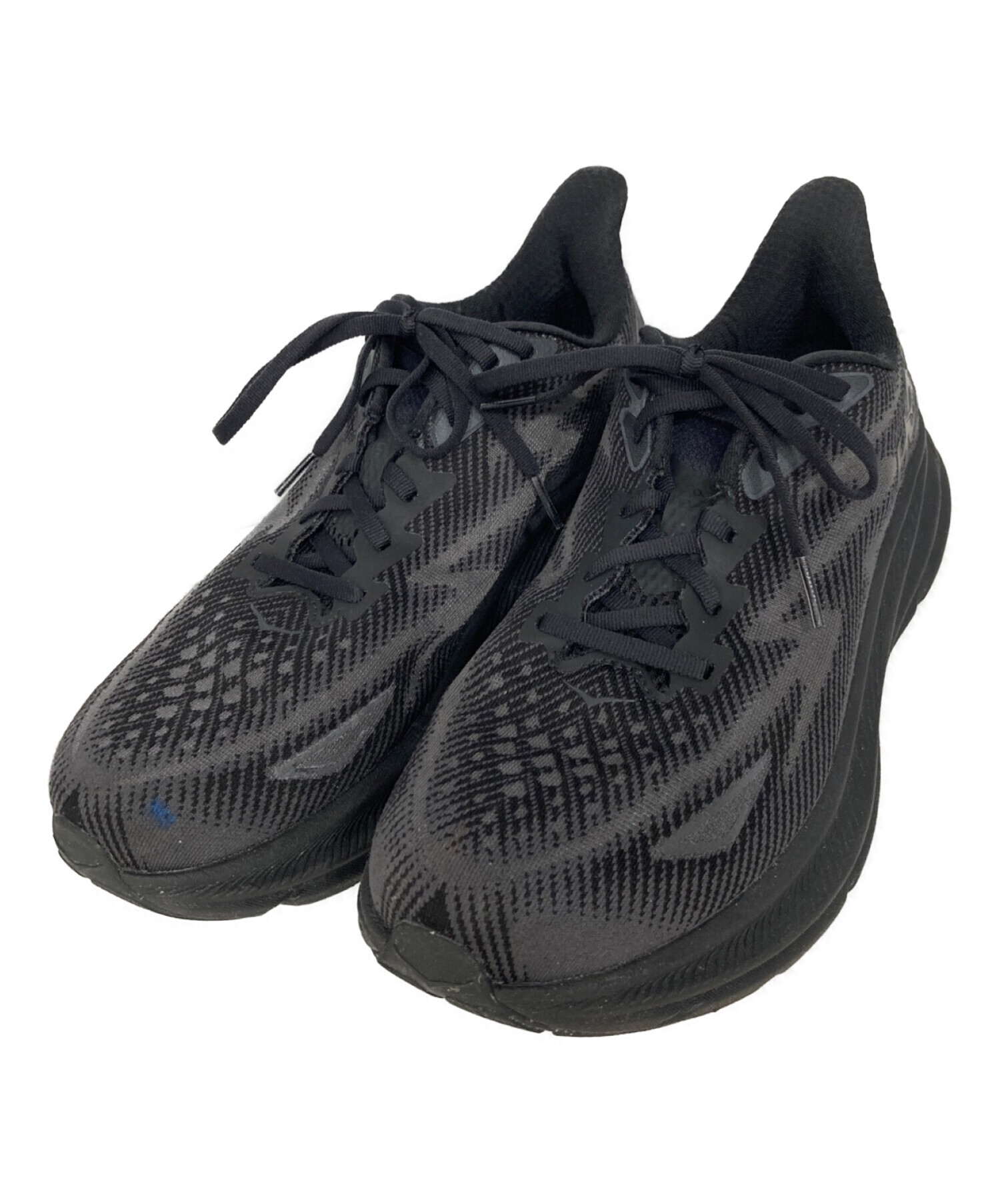 HOKAONEONE (ホカオネオネ) CLIFTON 9 WIDE ブラック サイズ:SIZE US9 2E