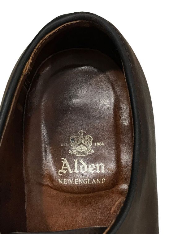 中古・古着通販】Alden (オールデン) オイルドレザー プレーントゥ