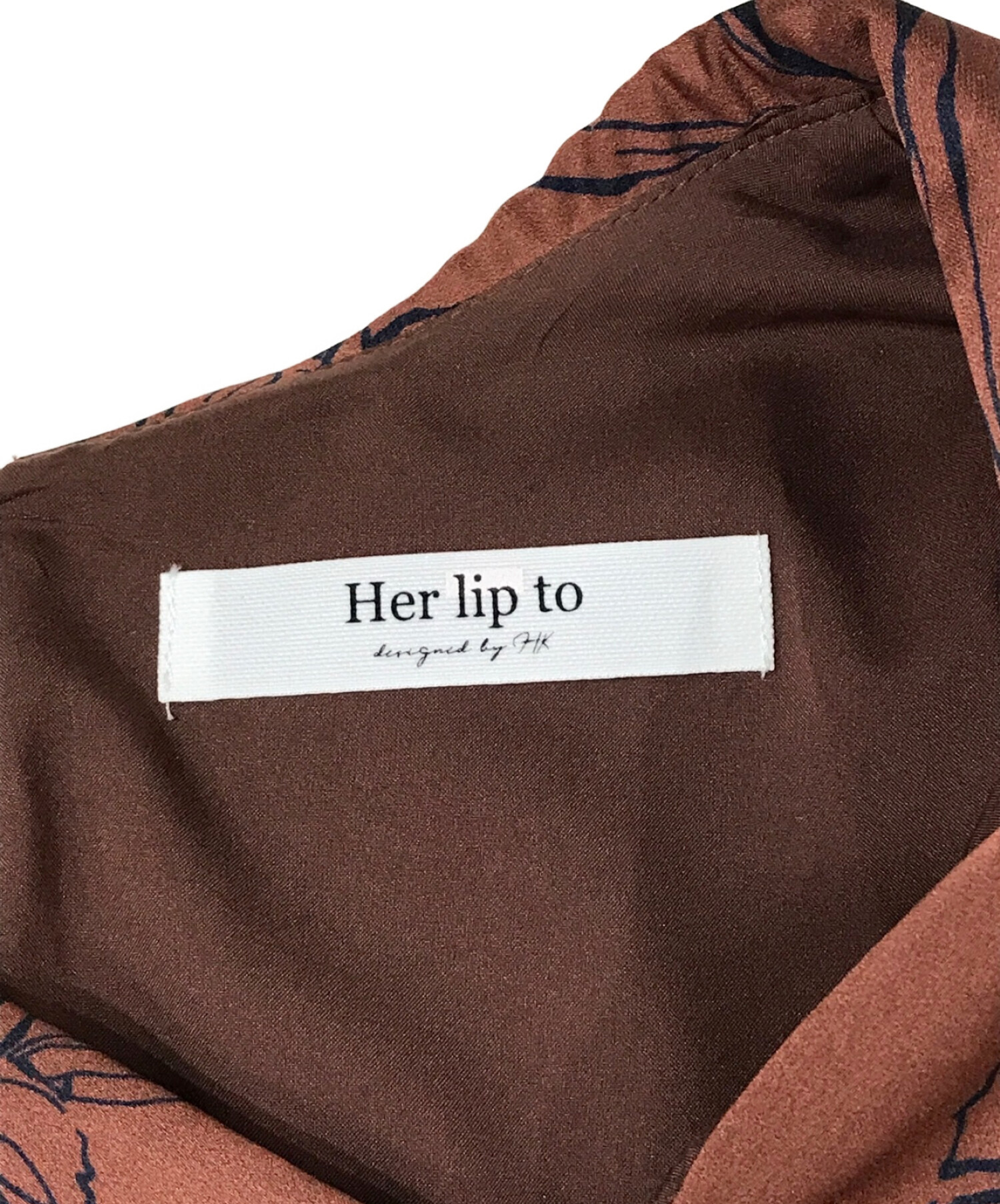 中古・古着通販】HER LIP TO (ハーリップトゥ) Limoges Vintage Satin