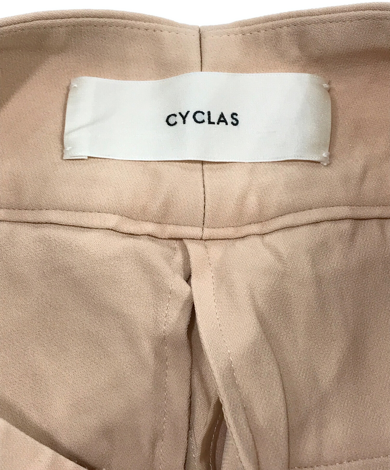 《タグ付未使用》CYCLAS バックレイヤードスカート サイズ:34