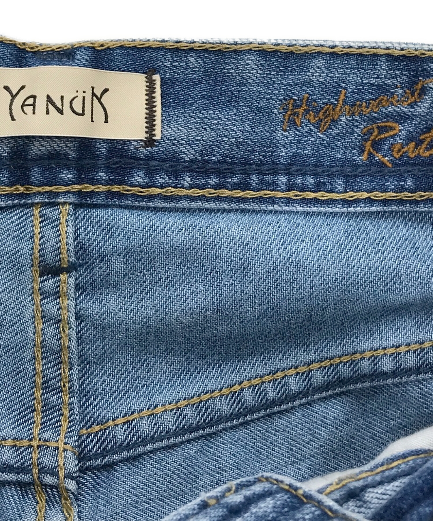 中古・古着通販】YANUK (ヤヌーク) ” RUTH ”ハイウェストスリム