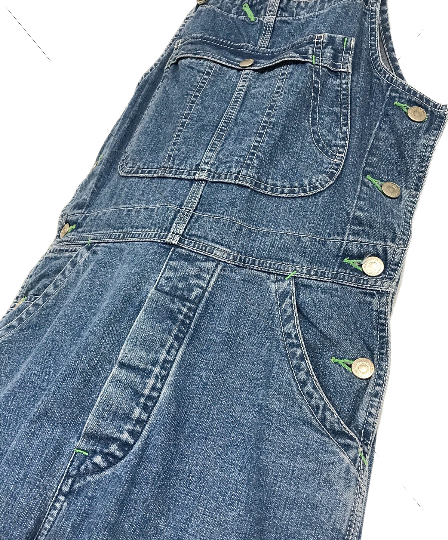 中古・古着通販】HOLIDAY (ホリデー) SLIM FLARE DENIM OVER-ALL ブルー サイズ:SIZE SH/1｜ブランド・古着通販  トレファク公式【TREFAC FASHION】スマホサイト