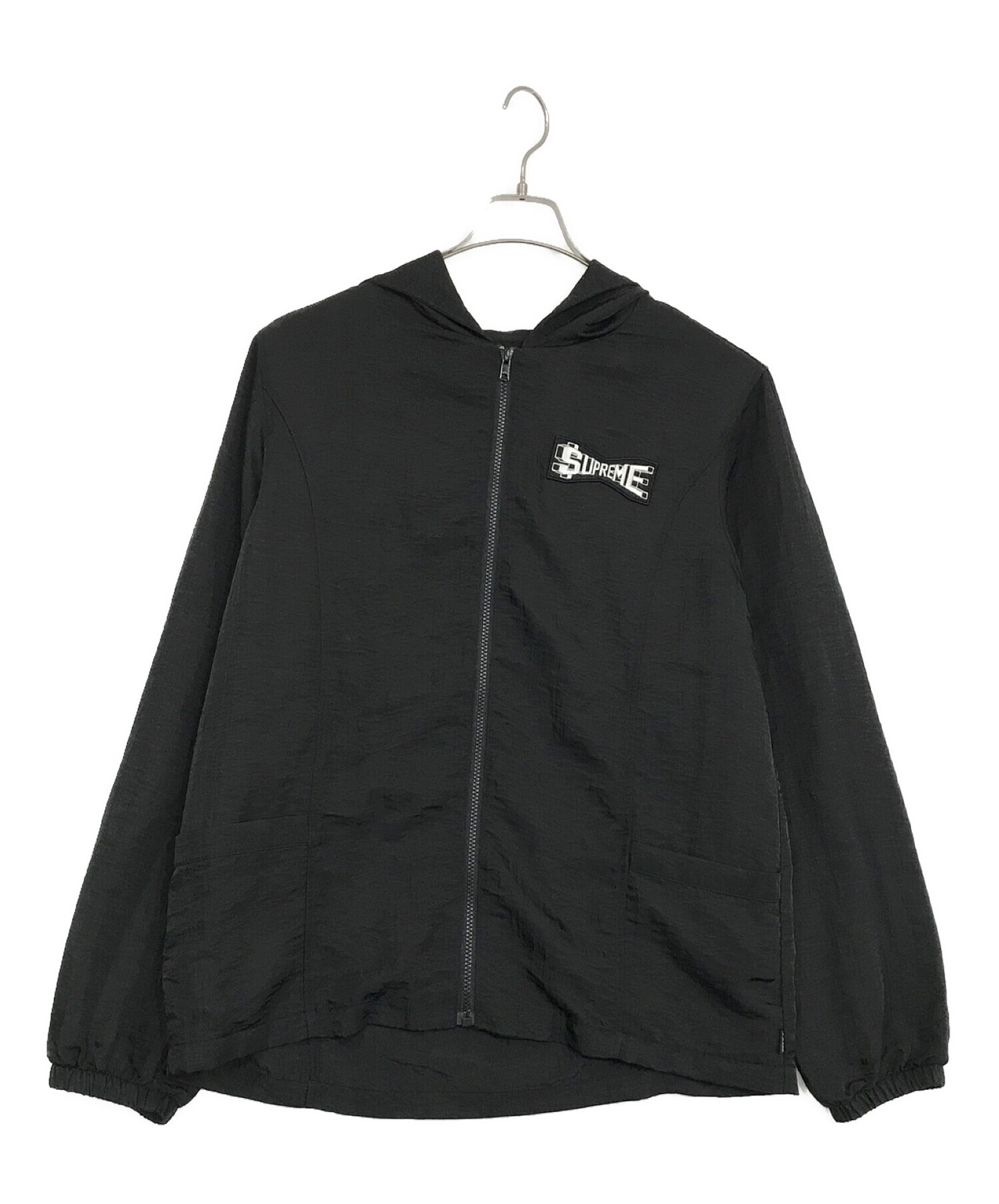 国内正規品 supreme skew hooded nylon jacket