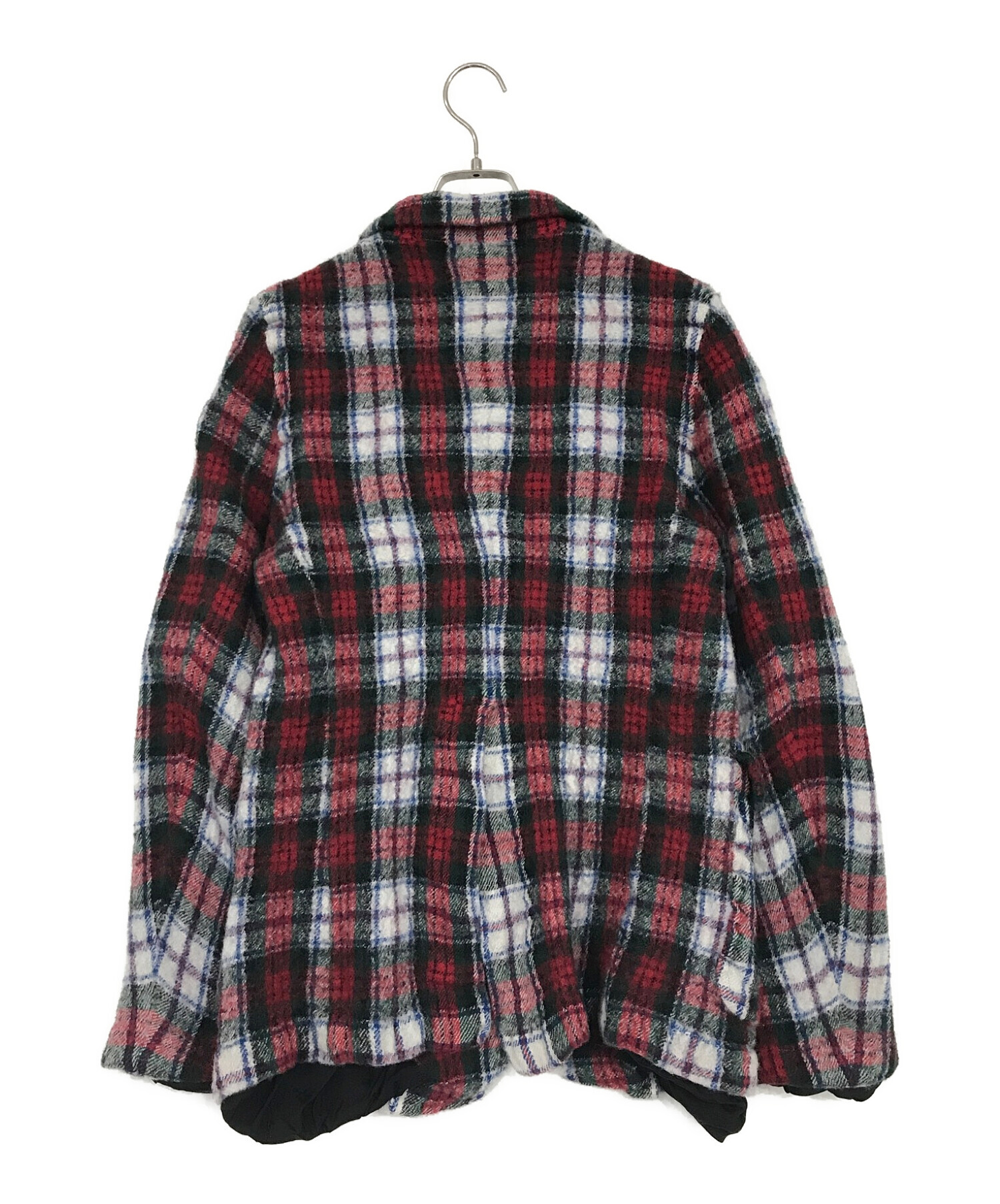 中古・古着通販】COMME des GARCONS SHIRT (コムデギャルソンシャツ) タータンチェックウールブレザー レッド×グリーン サイズ:SIZE  S｜ブランド・古着通販 トレファク公式【TREFAC FASHION】スマホサイト