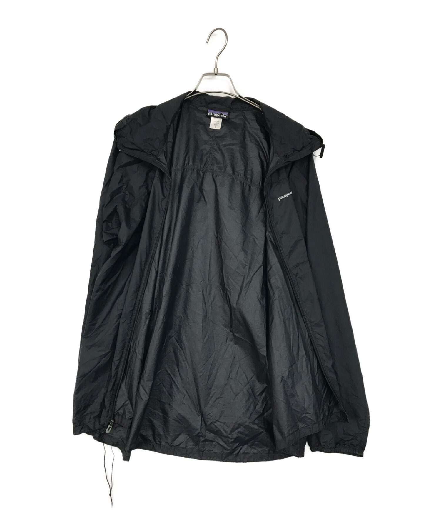 Patagonia (パタゴニア) フーディニジャケット ブラック サイズ:SIZE　L