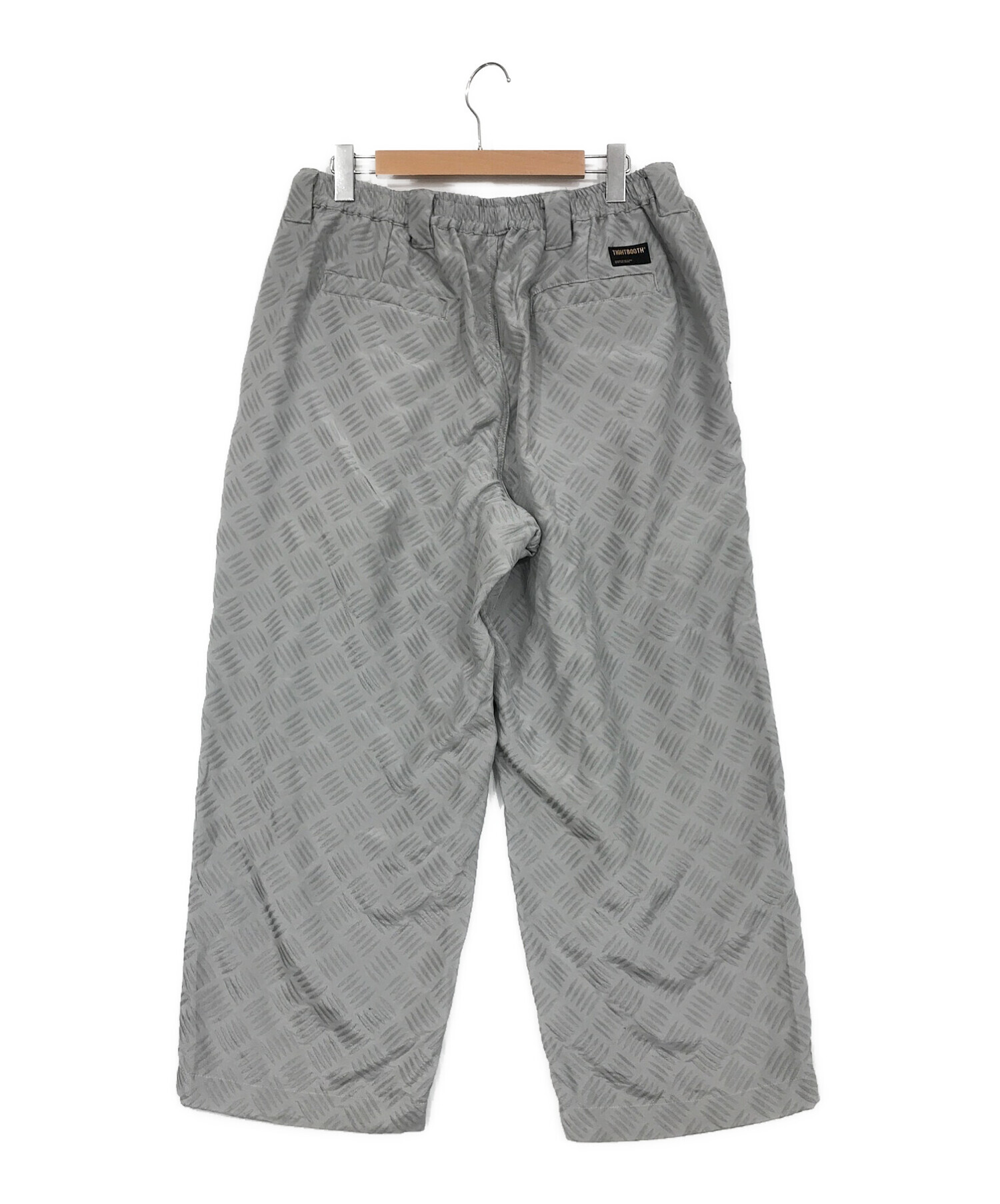 tightbooth CHECKER PLATE BAGGY SLACKS | www.mentonis-group.gr