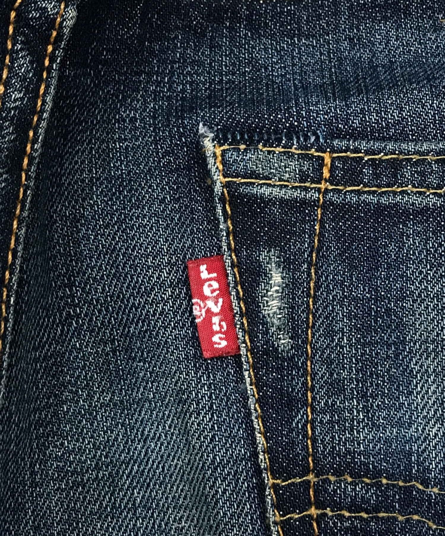 中古・古着通販】LEVI'S (リーバイス) セルビッチデニムパンツ