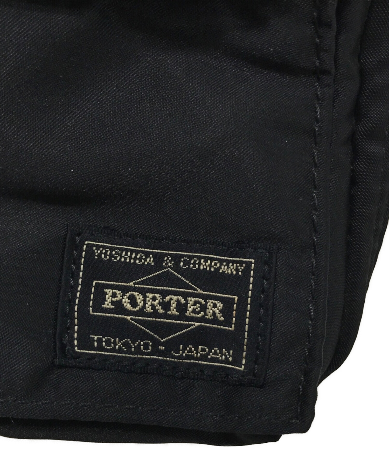 PORTER (ポーター) タンカー　6穴手帳カバー　 ブラック