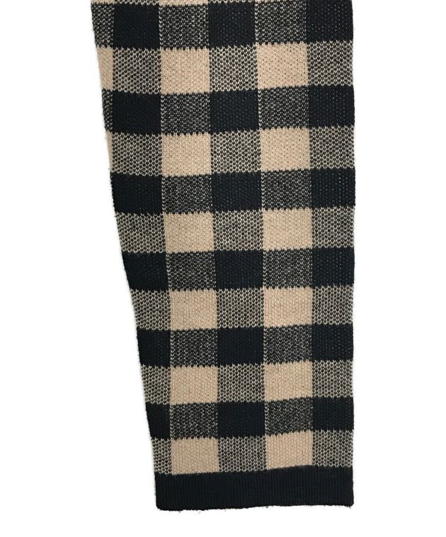 中古・古着通販】HER LIP TO (ハーリップトゥ) Plaid Jacquard Knit