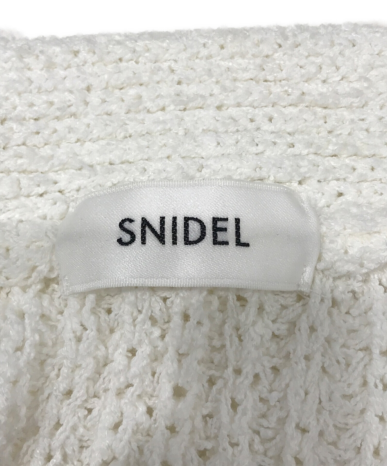 中古・古着通販】Snidel (スナイデル) ローゲージルーズカーデ