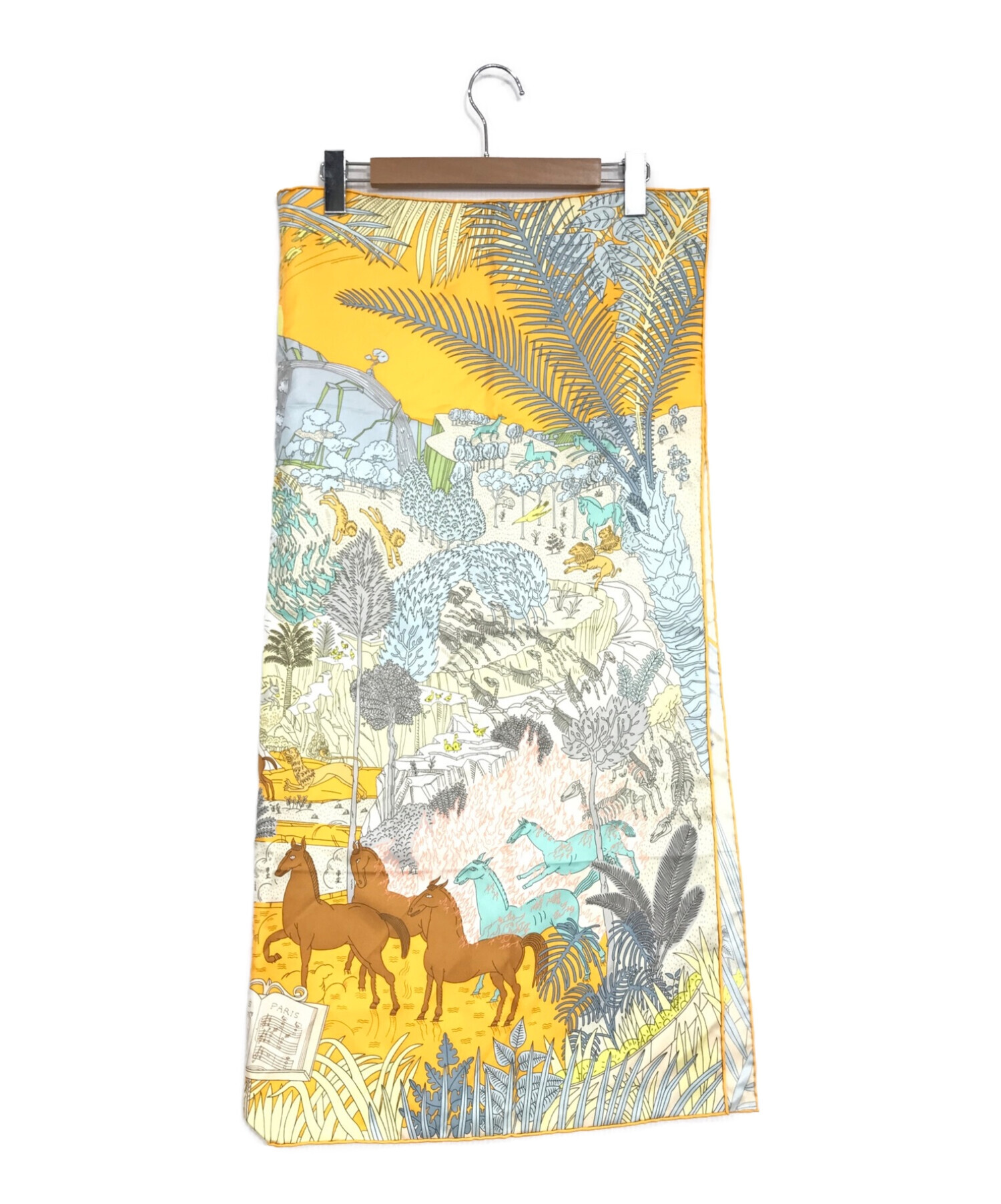 中古・古着通販】HERMES (エルメス) カレ90 CARNAVAL DES ANIMAUX/動物 