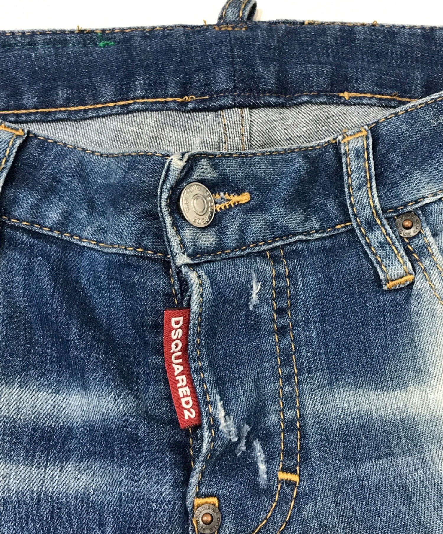 中古・古着通販】DSQUARED2 (ディースクエアード) クラッシュ加工