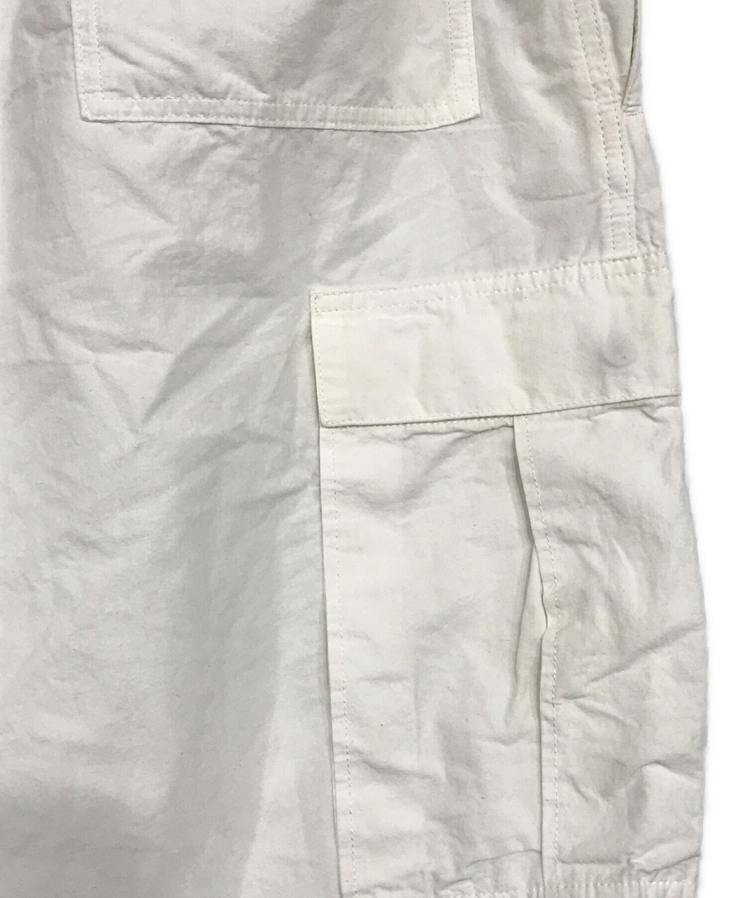 中古・古着通販】Plage (プラージュ) LINEN PARACHUTE パンツ ホワイト