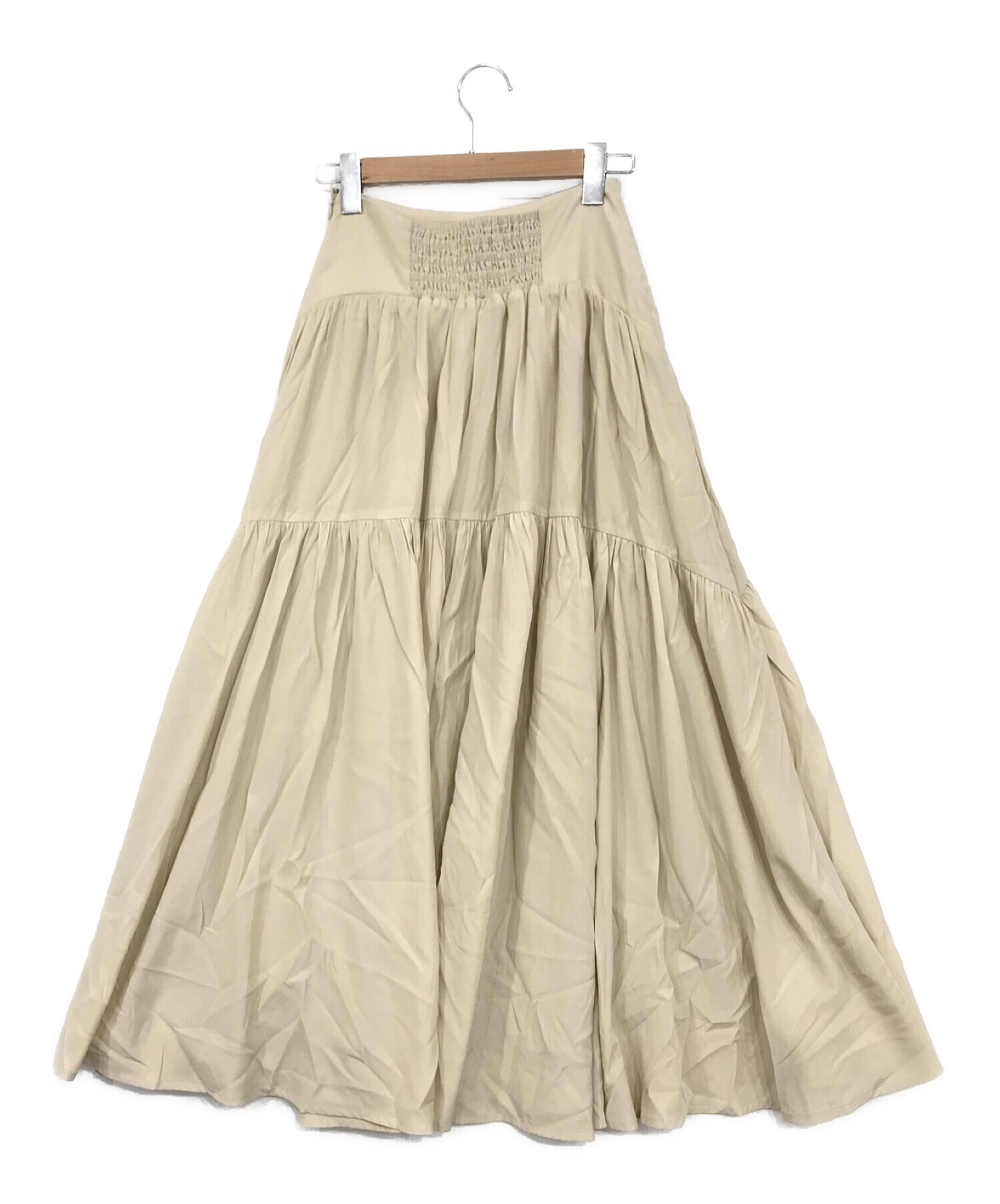 High-Waist Tiered Long Skirt | www.gamutgallerympls.com