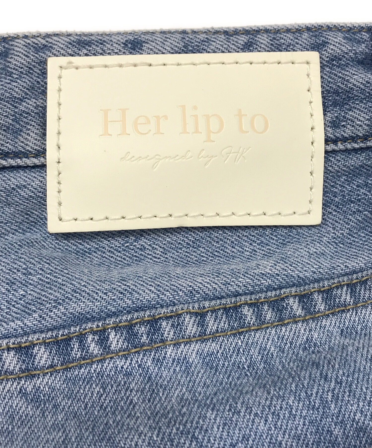 中古・古着通販】HER LIP TO (ハーリップトゥ) Tokyo High Rise Jeans