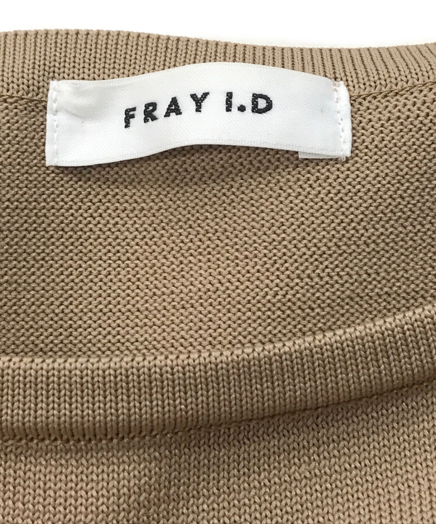 中古・古着通販】FRAY ID (フレイ アイディー) ホールガーメントワンピ