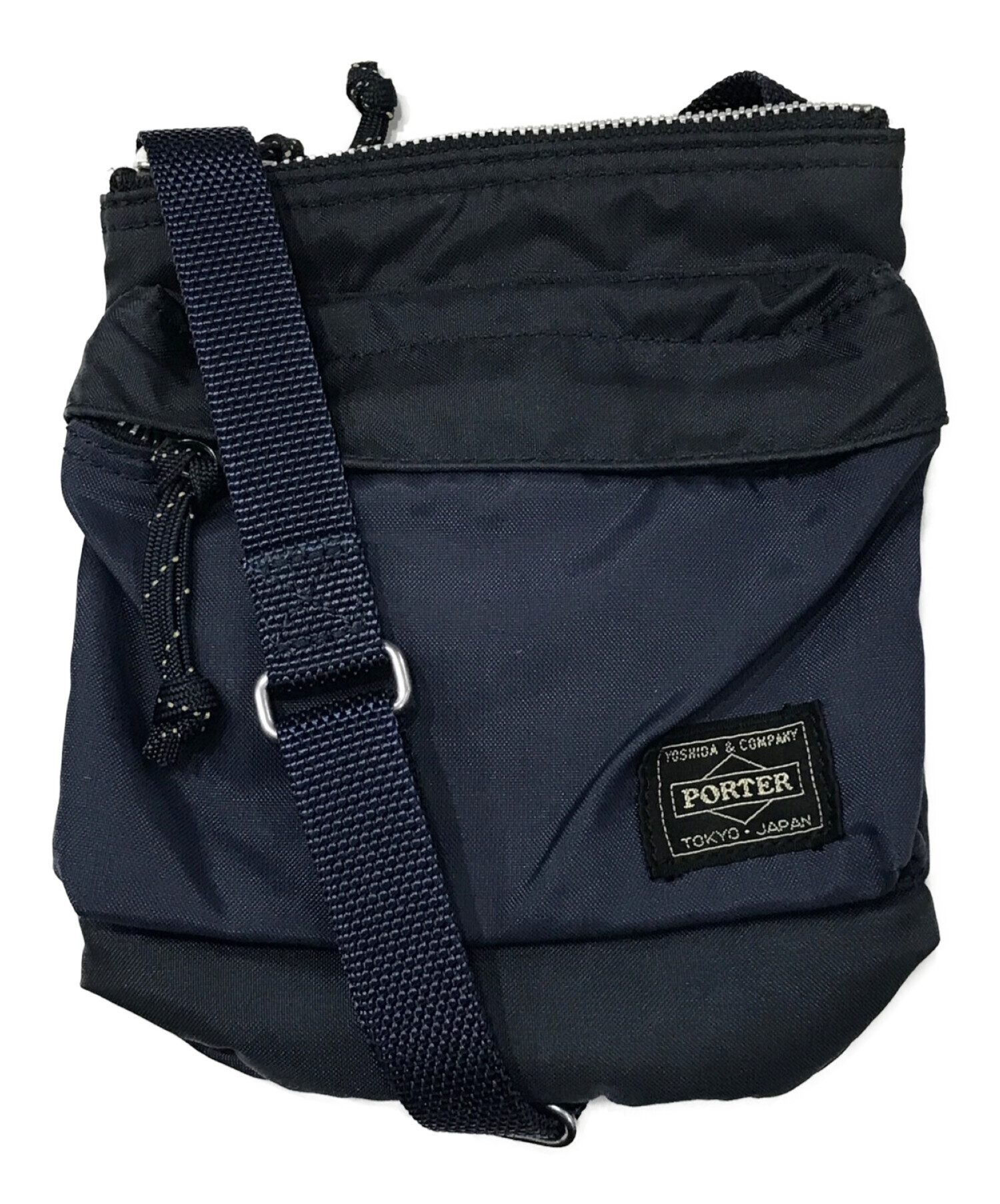 PORTER (ポーター) FORCE SHOULDER POUCH ネイビー