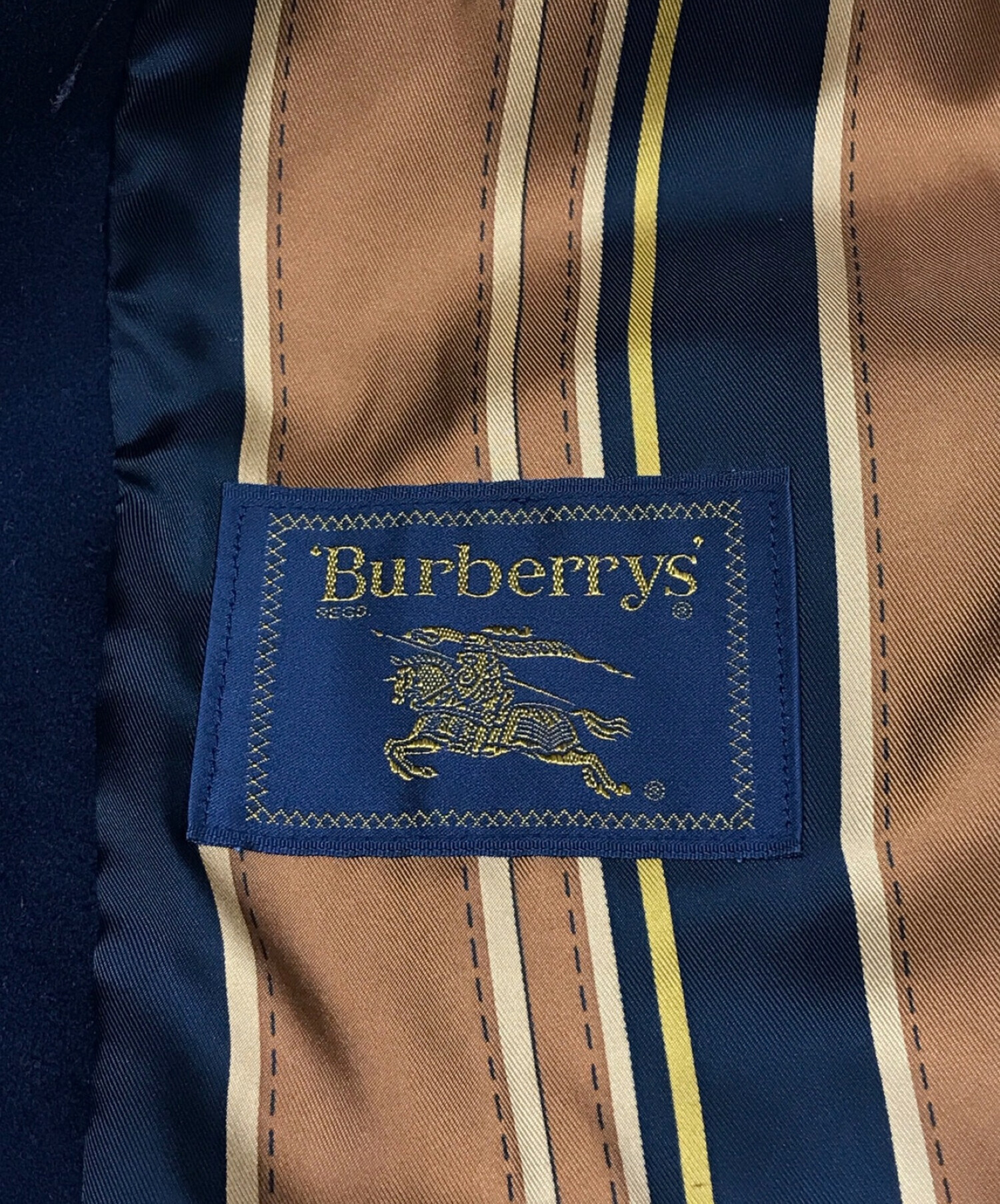 中古・古着通販】Burberry's (バーバリーズ) 裏地スカーフ柄メルトン