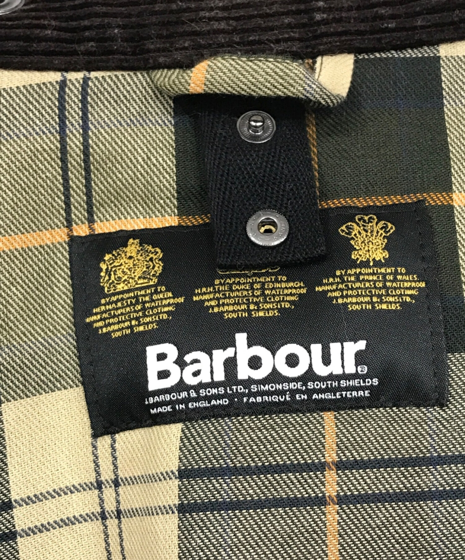 中古・古着通販】Barbour (バブアー) SL BEDALE カーキ サイズ:SIZE 36