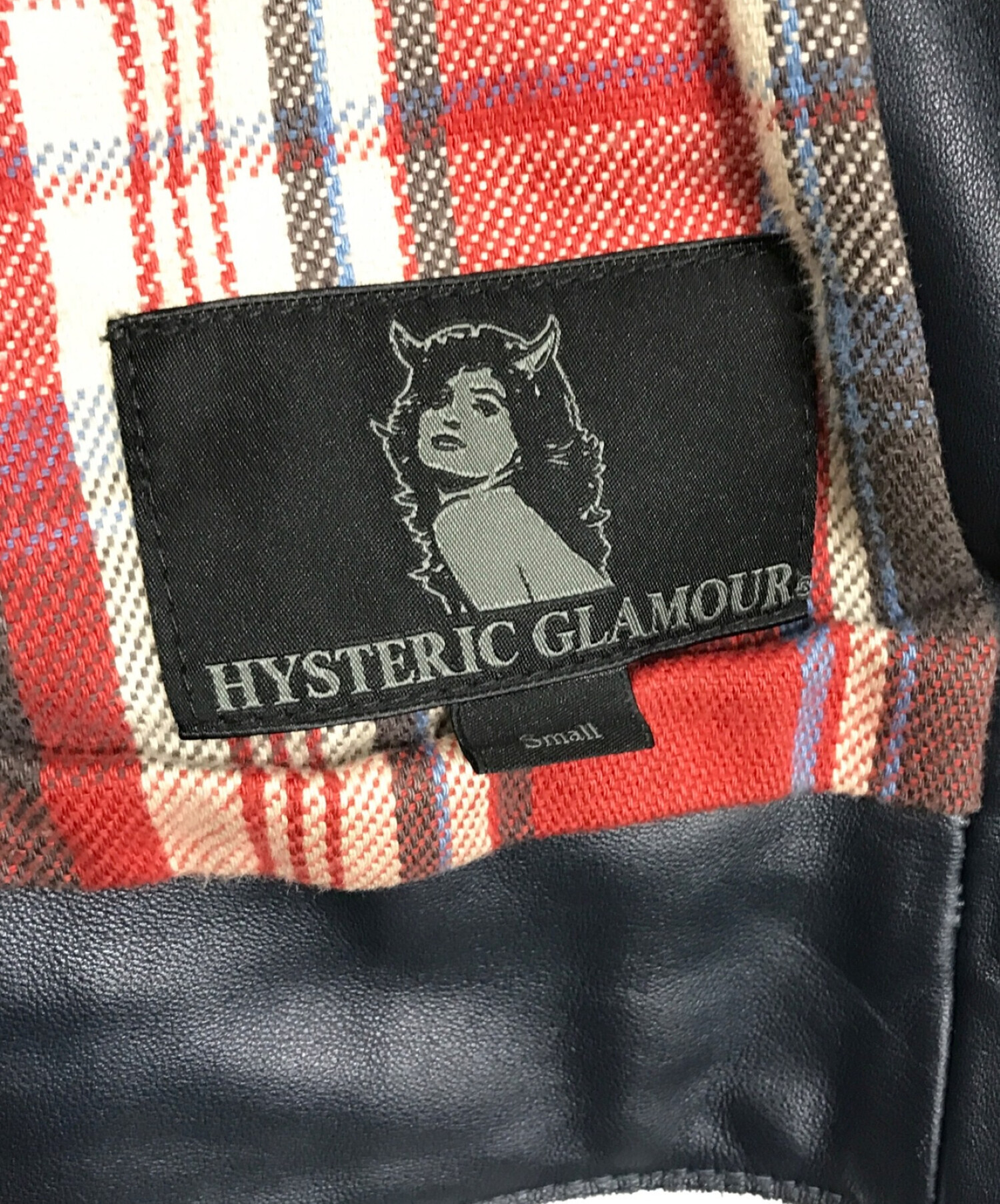 中古・古着通販】Lewis Leathers (ルイスレザース) Hysteric Glamour (ヒステリックグラマー) サイクロン  ダブルライダース ジャケット ネイビー サイズ:SIZE S｜ブランド・古着通販 トレファク公式【TREFAC FASHION】スマホサイト