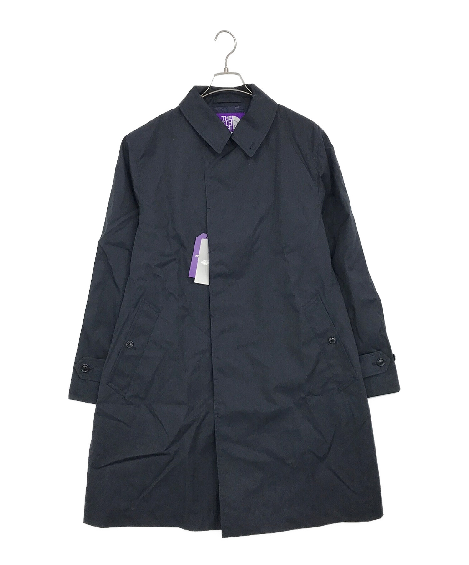 中古・古着通販】THE NORTHFACE PURPLELABEL (ザ・ノースフェイス パープルレーベル) BEAMS (ビームス) 別注  Soutien Collar Coat/ステンカラーコート ネイビー サイズ:SIZE L｜ブランド・古着通販 トレファク公式【TREFAC  FASHION】スマホサイト