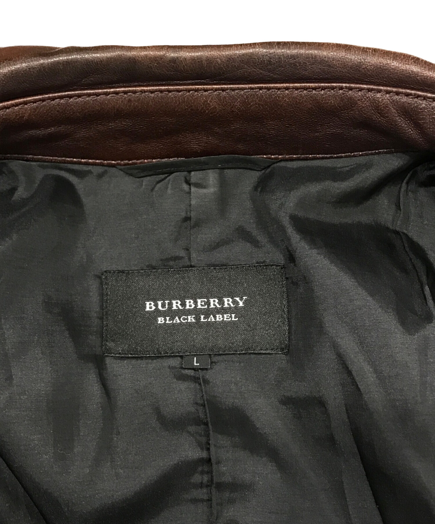 GINGER掲載商品 Burberry レザージャケット ROKU6 1LDK FRAMeWORK