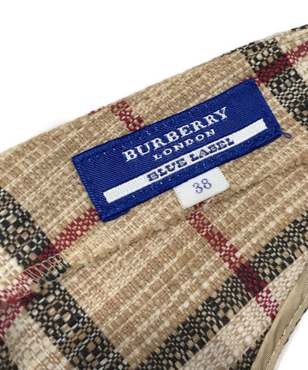 BURBERRY BLUE LABEL (バーバリーブルーレーベル) ワンピース ベージュ サイズ:SIZE 38