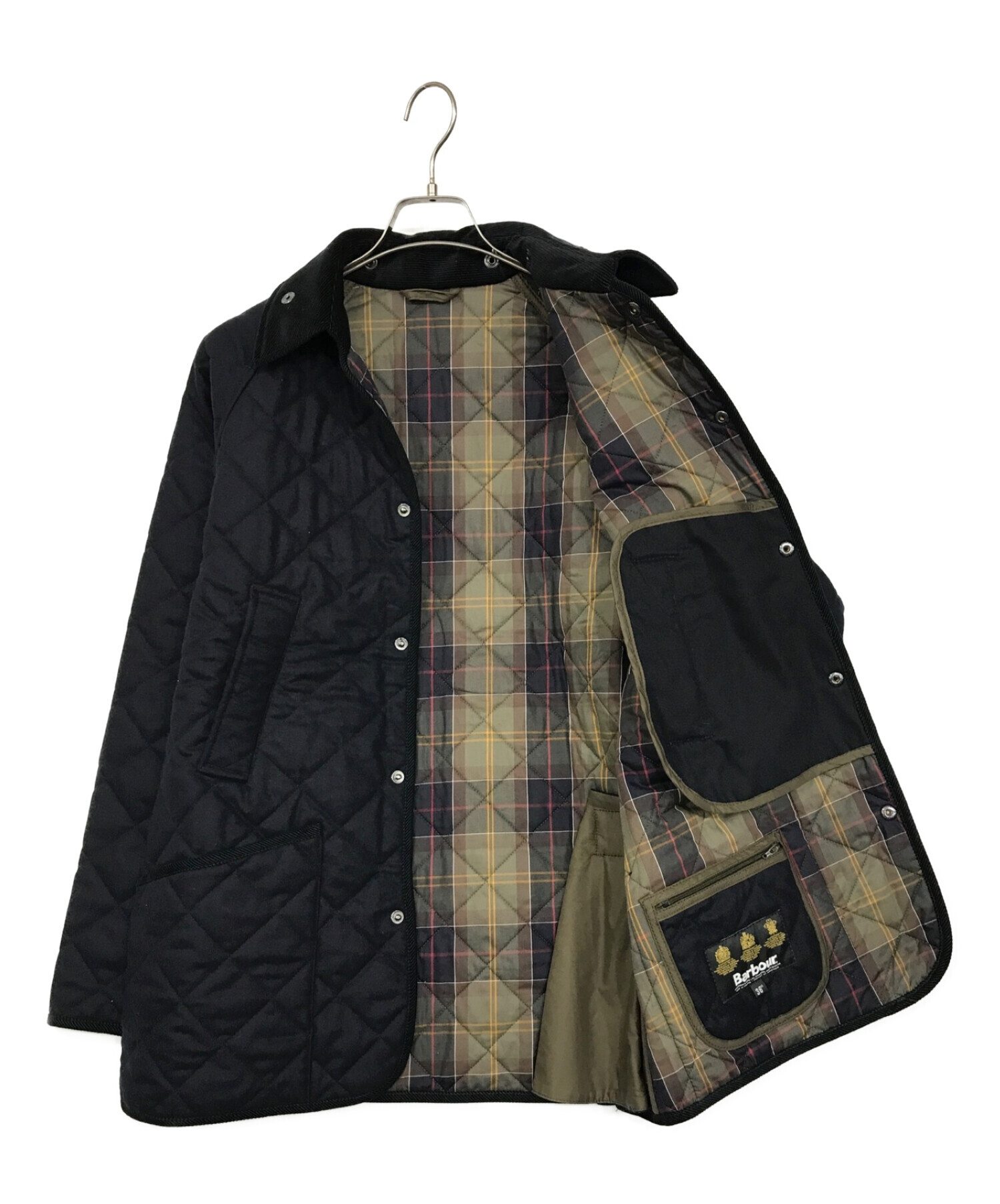 Barbour◇BEDALE QUILT WOOL FLANNEL/キルティングジャケット/36