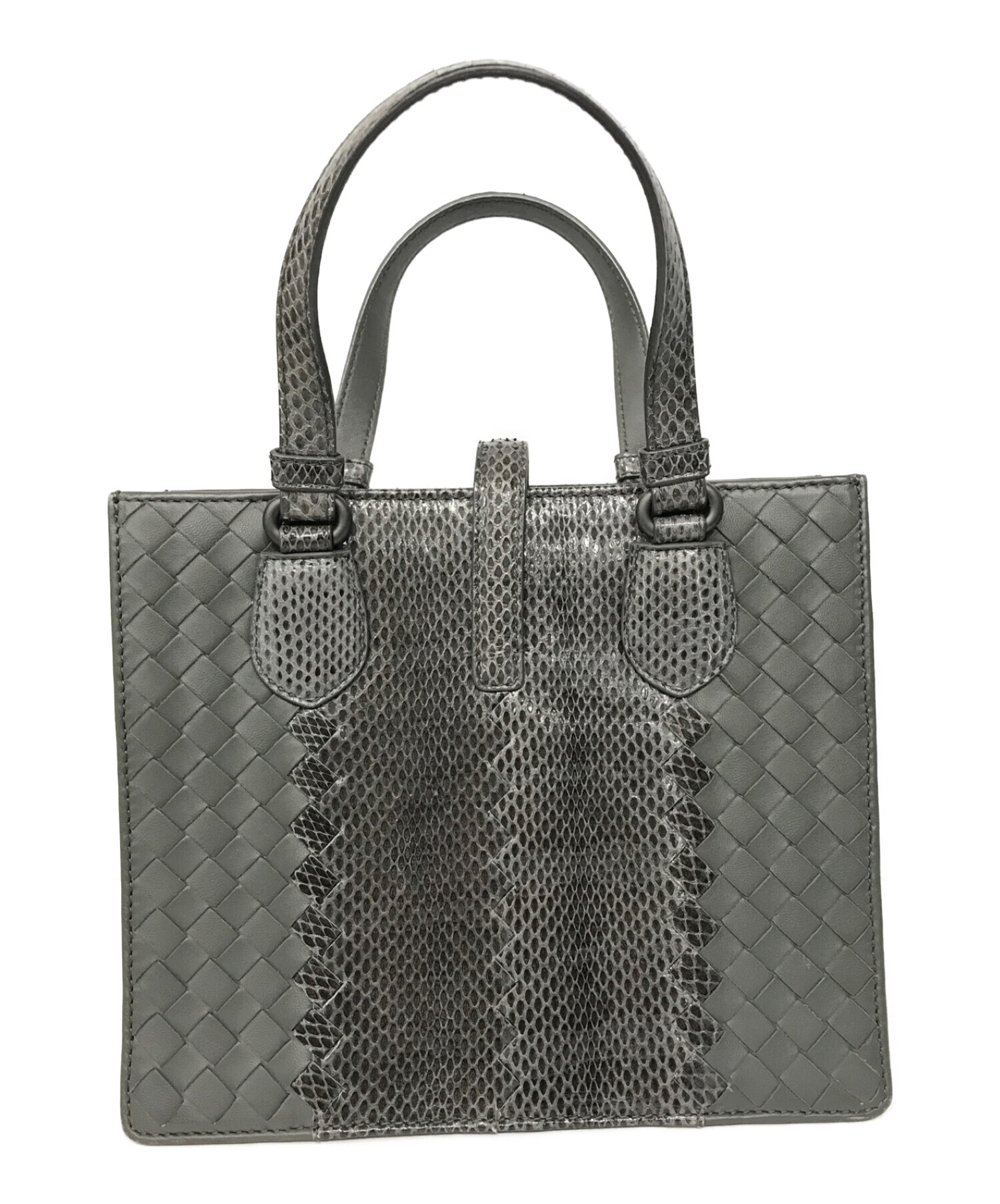 中古・古着通販】BOTTEGA VENETA (ボッテガベネタ) イントレ×パイソン