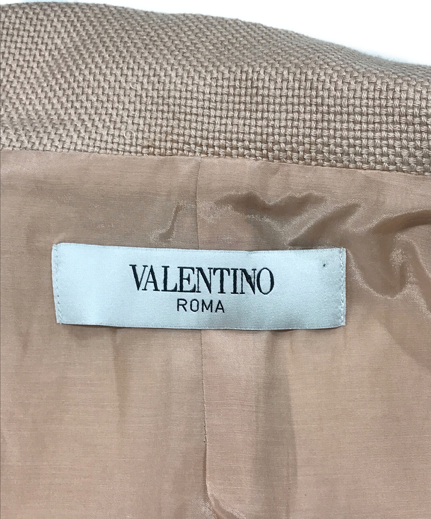 中古・古着通販】VALENTINO (ヴァレンティノ) ジャケット ベージュ