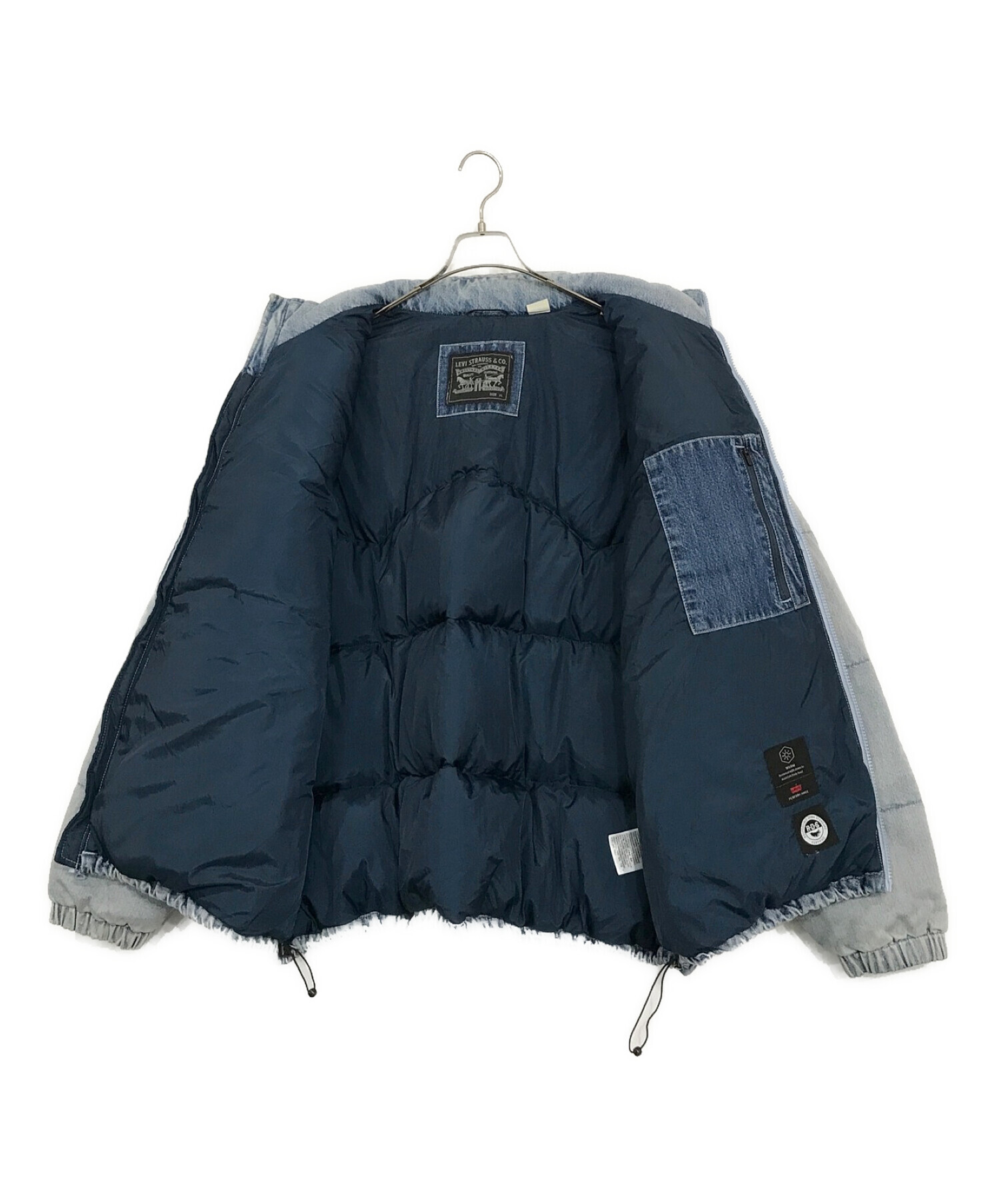 中古・古着通販】LEVI'S (リーバイス) SUPER PUFFER JACKET BLUE NIGHT