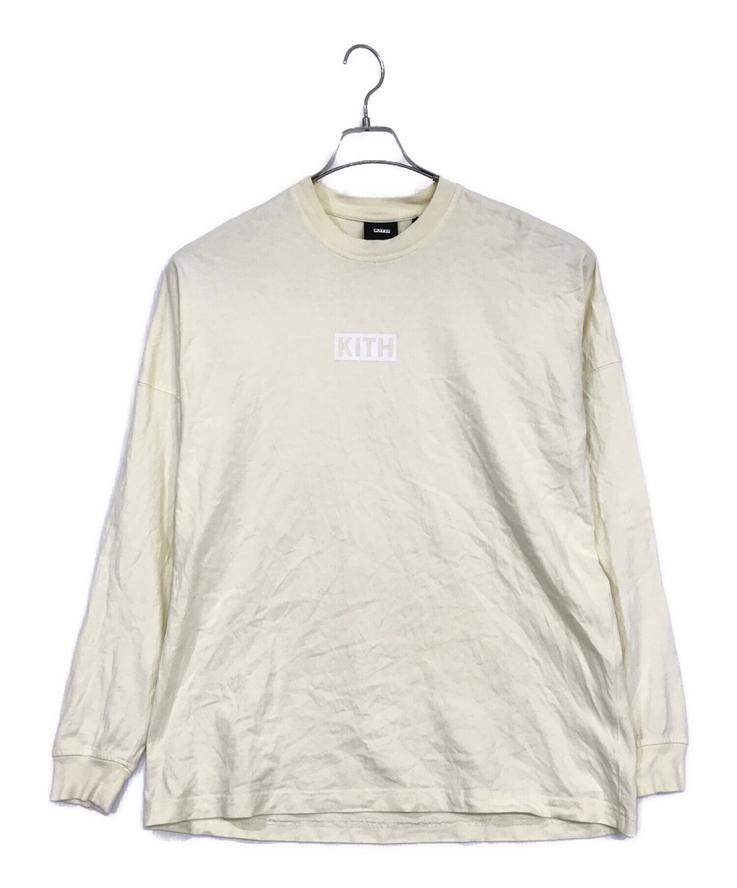 中古・古着通販】KITH (キス) 長袖カットソー イエロー サイズ:SIZE M