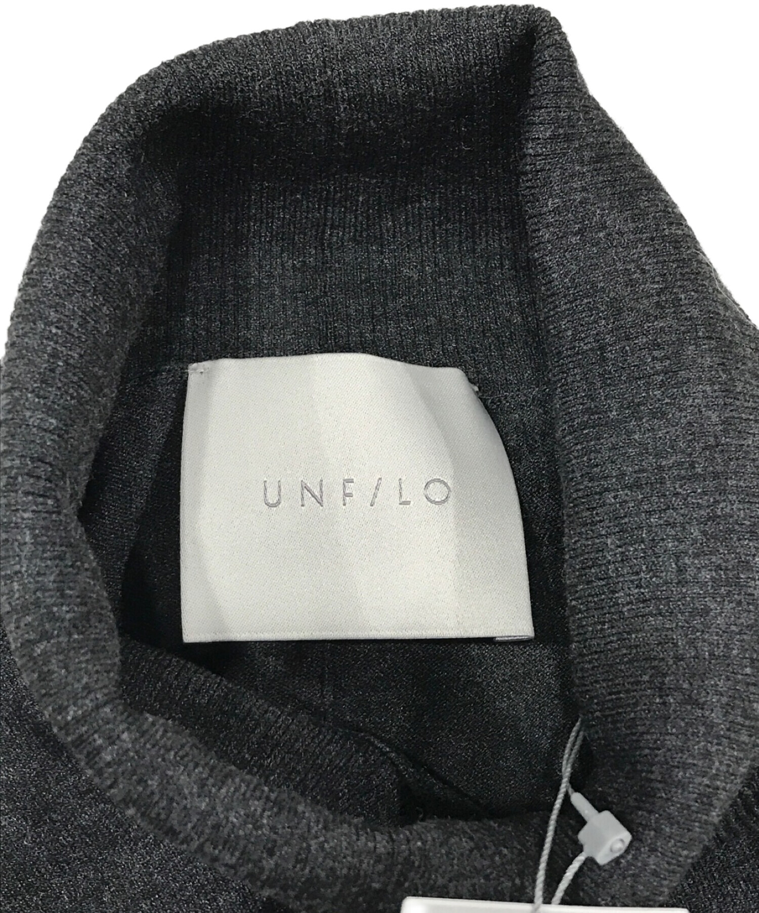 中古・古着通販】UNFILO (アンフィーロ) タートルネックニット グレー