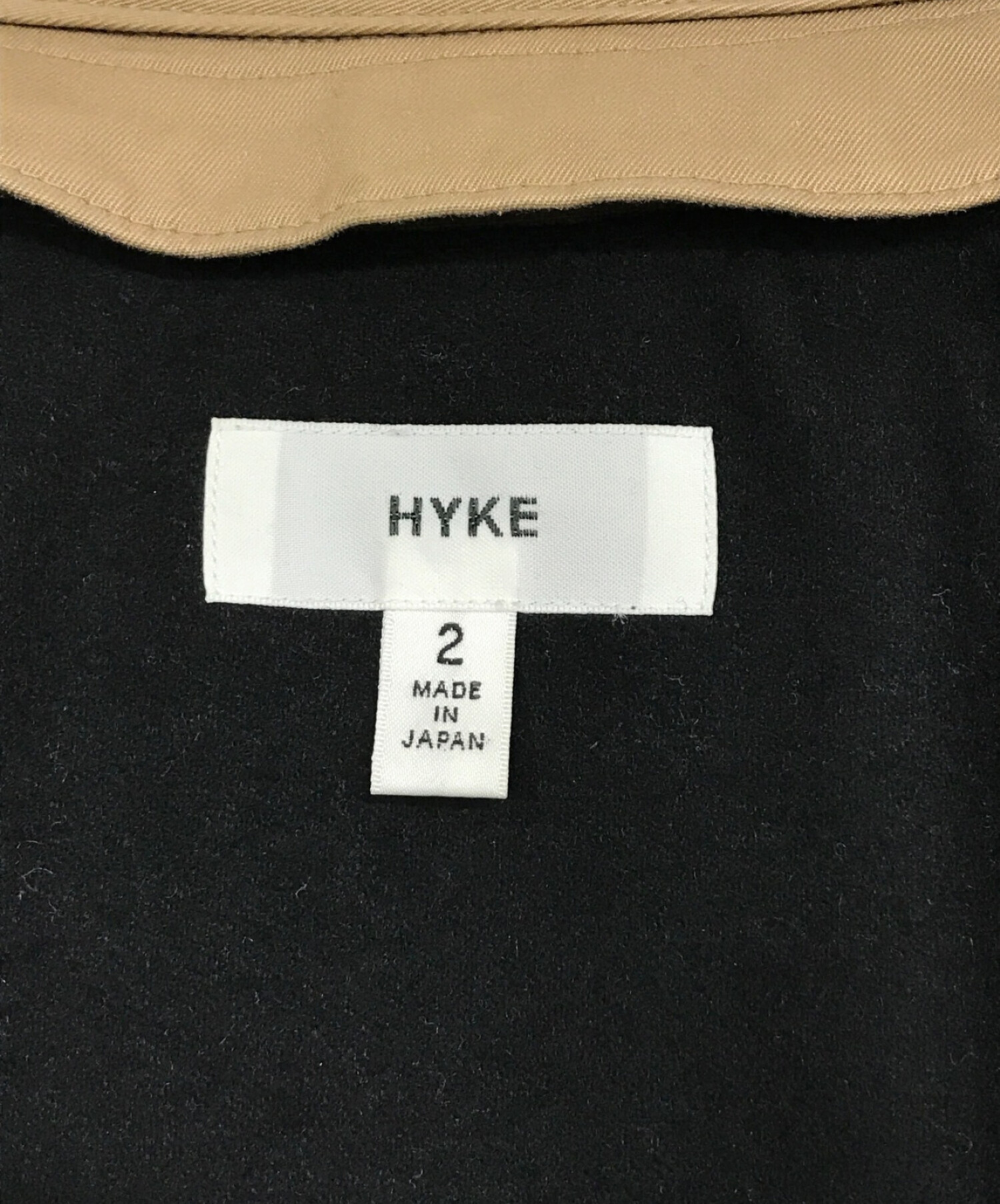 中古・古着通販】HYKE (ハイク) トレンチコート ベージュ サイズ:SIZE