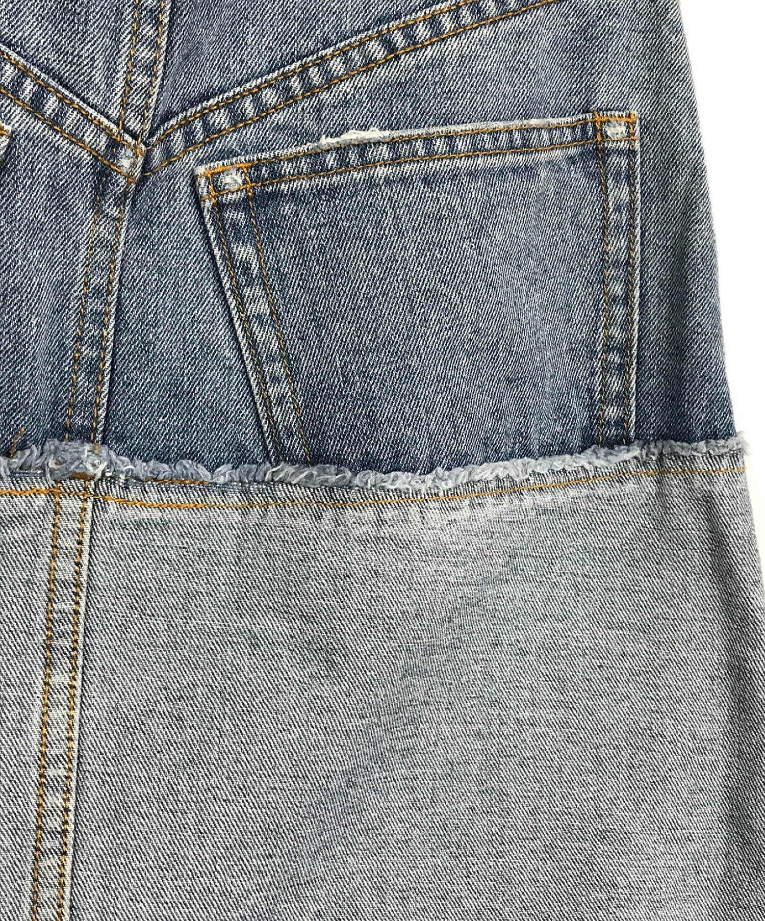 Ameri (アメリ) INSIDE OUT ZIPPER DENIM SKIRT インディゴ サイズ:SIZE　S