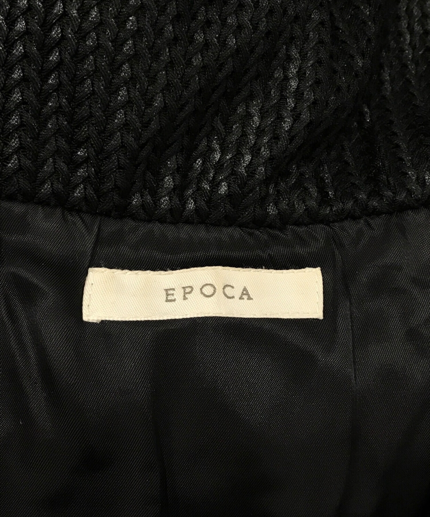 EPOCA (エポカ) ダウンジャケット ブラック サイズ:SIZE 40