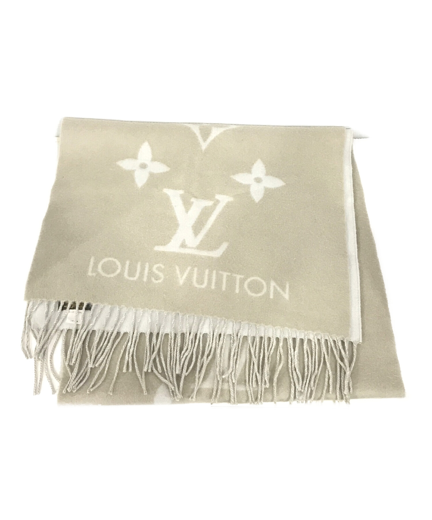 LOUIS VUITTON (ルイ ヴィトン) カシミヤストール グレー