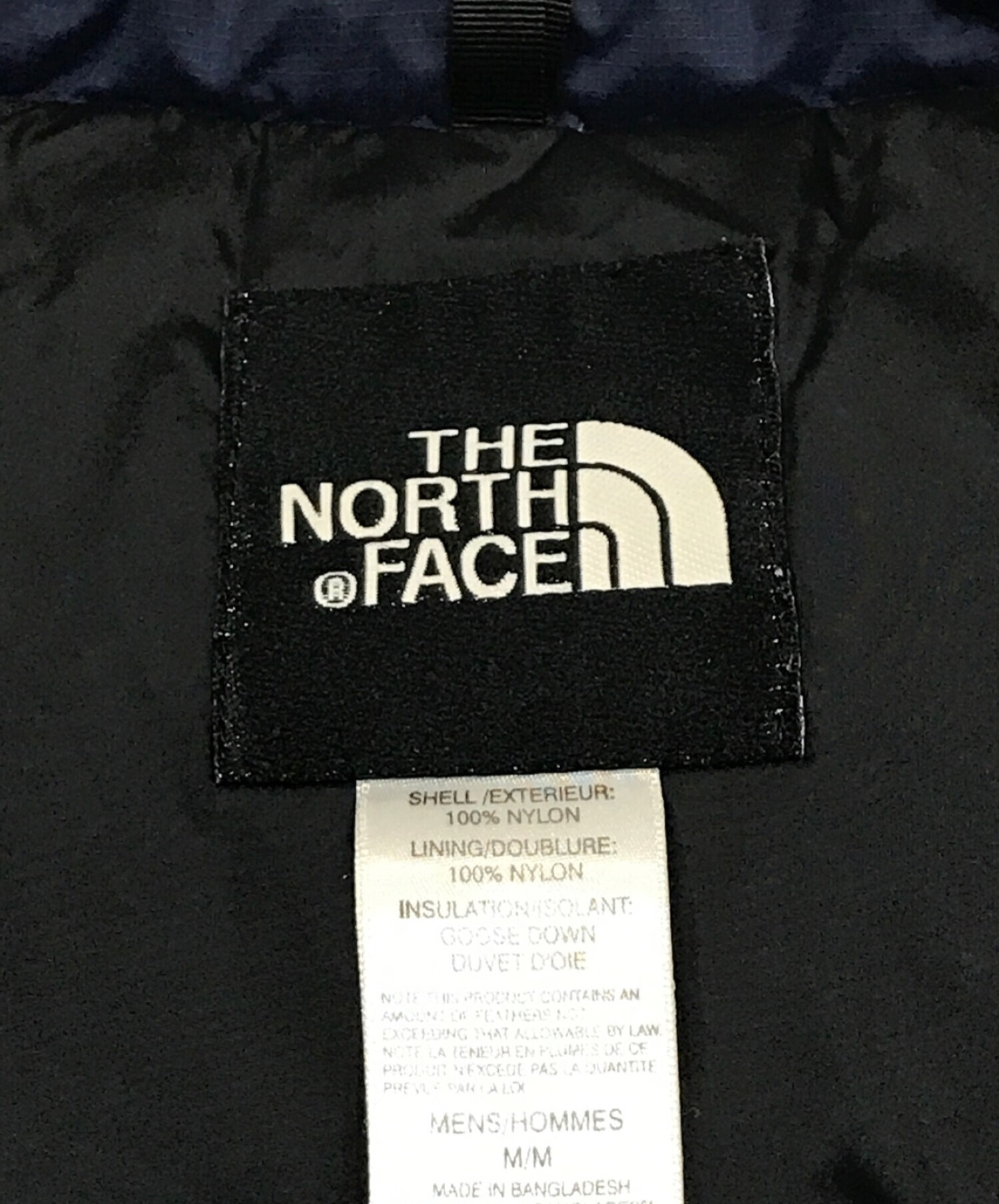購入元センターロゴ The North Face Nuptse vest - ダウンベスト