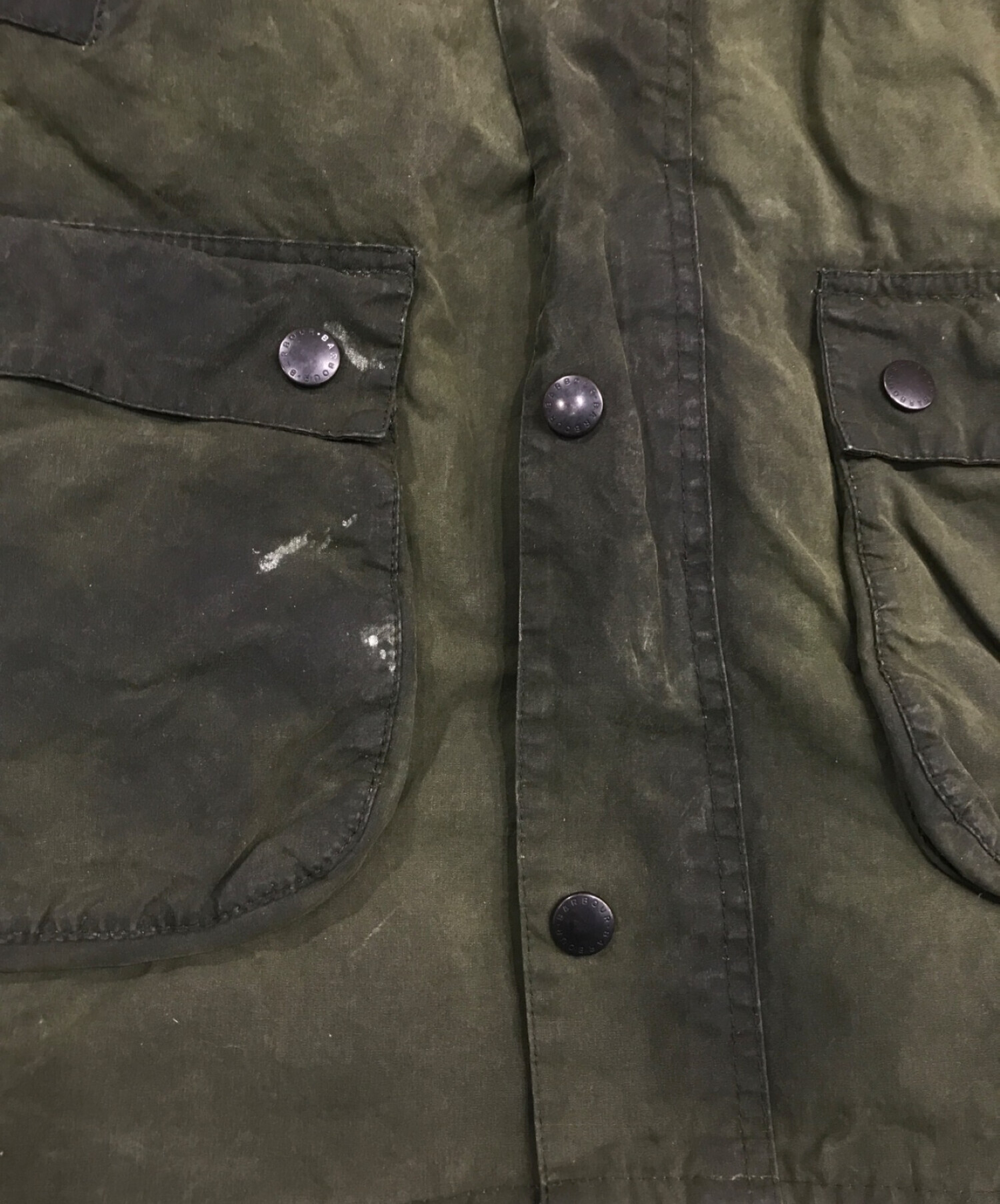 Barbour (バブアー) WASHED BEDALE SL カーキ サイズ:SIZE　40