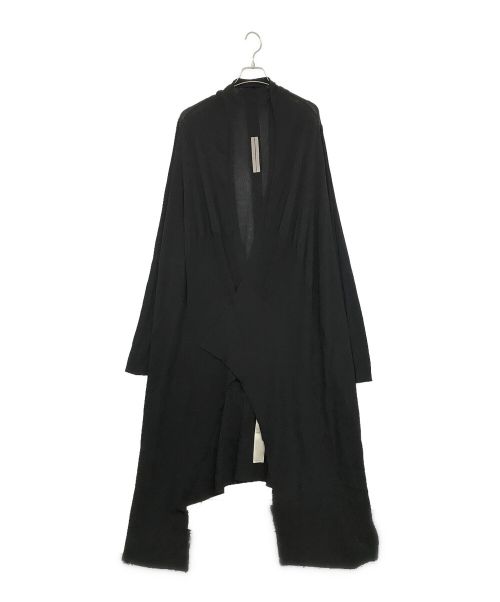 【中古・古着通販】RICK OWENS (リック オウエンス) CARDIGAN IN MAGLIA LONG WARP/カーディガン ブラック  サイズ:SIZE M｜ブランド・古着通販 トレファク公式【TREFAC FASHION】スマホサイト