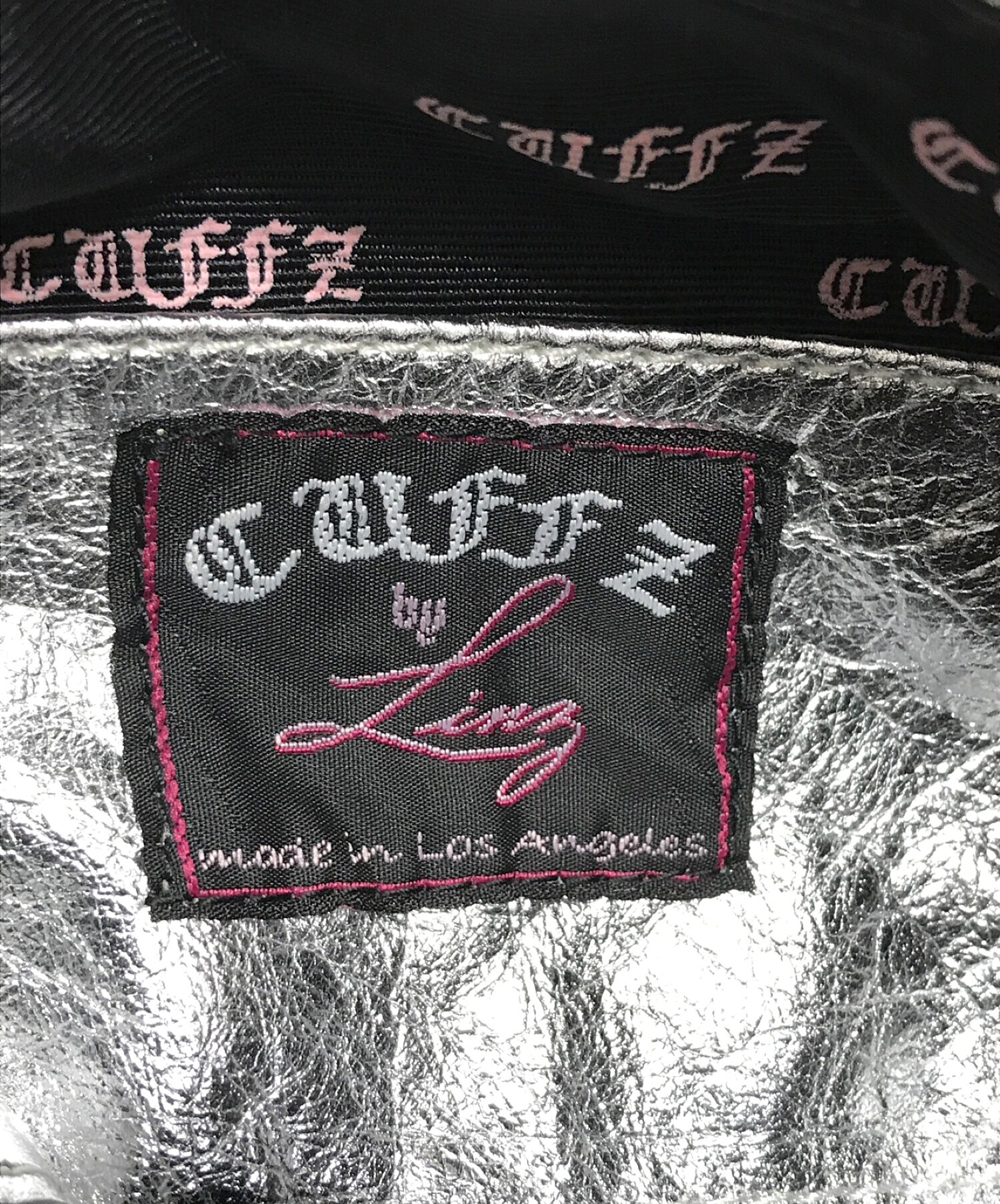 Cuffz by Linz (カフスバイリンツ) 手錠ハンドバッグ シルバー