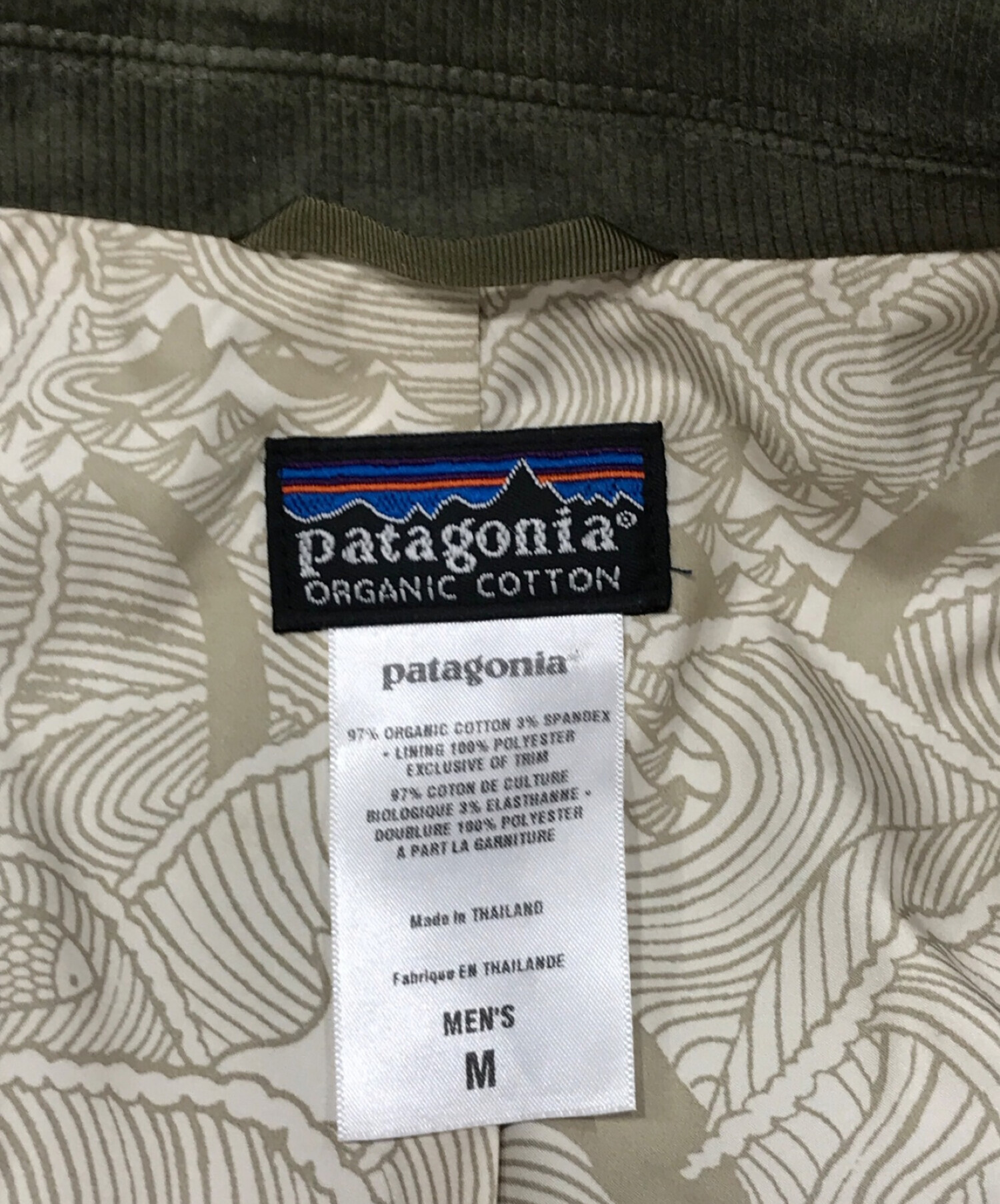 Patagonia (パタゴニア) スポークンワークジャケット カーキ サイズ:SIZE M