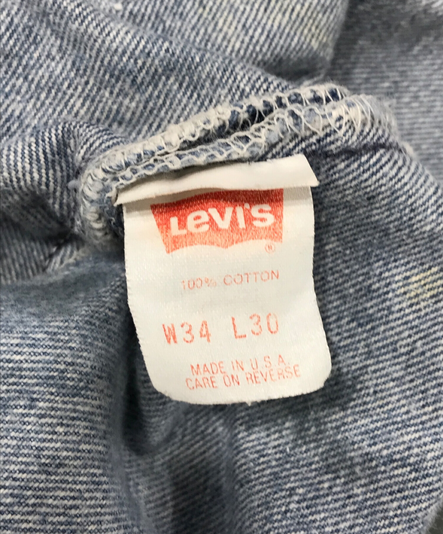 中古・古着通販】LEVI'S (リーバイス) ヴィンテージペイントデニム