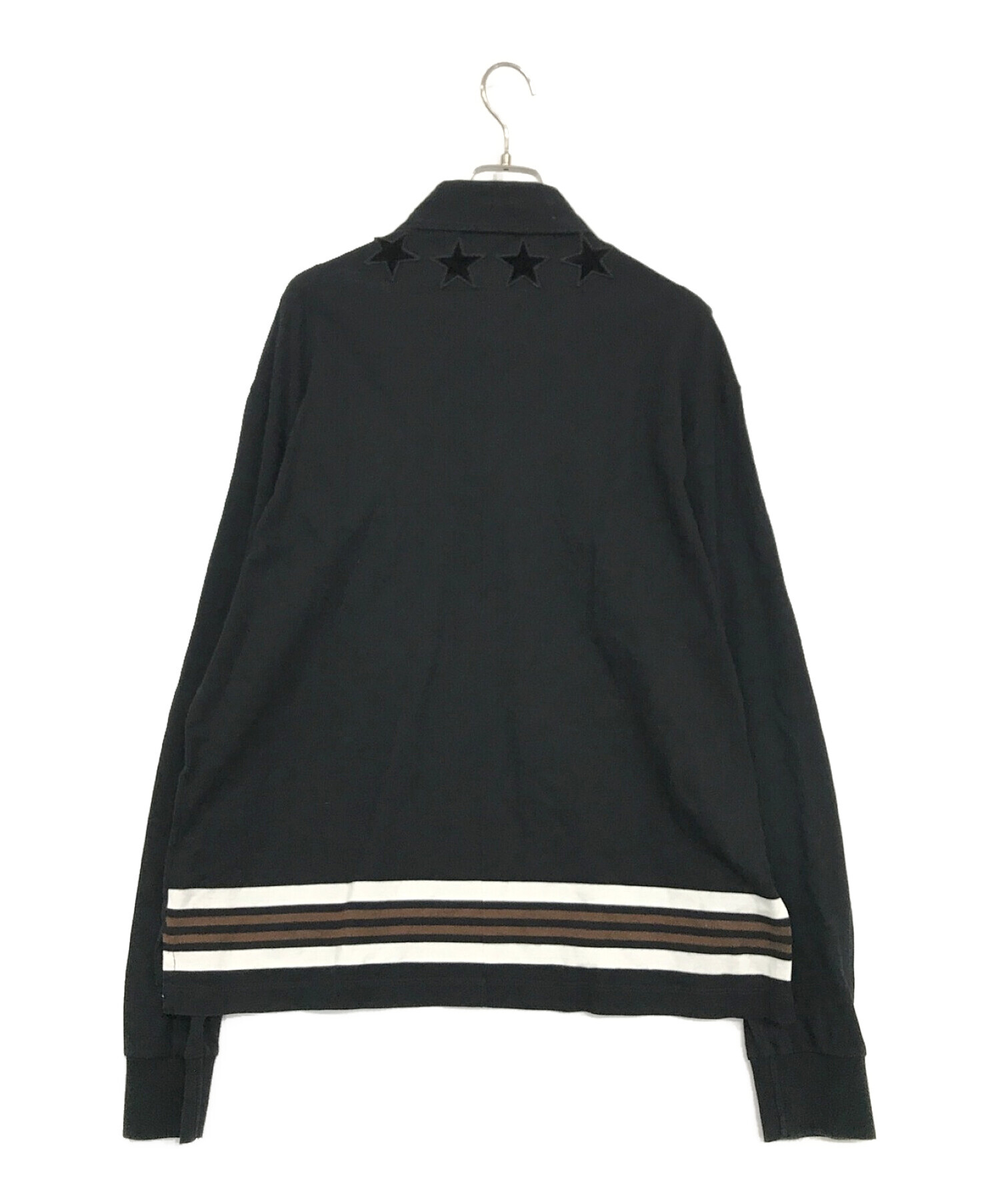 GIVENCHY (ジバンシィ) スターポロシャツ ブラック サイズ:SIZE　XXL