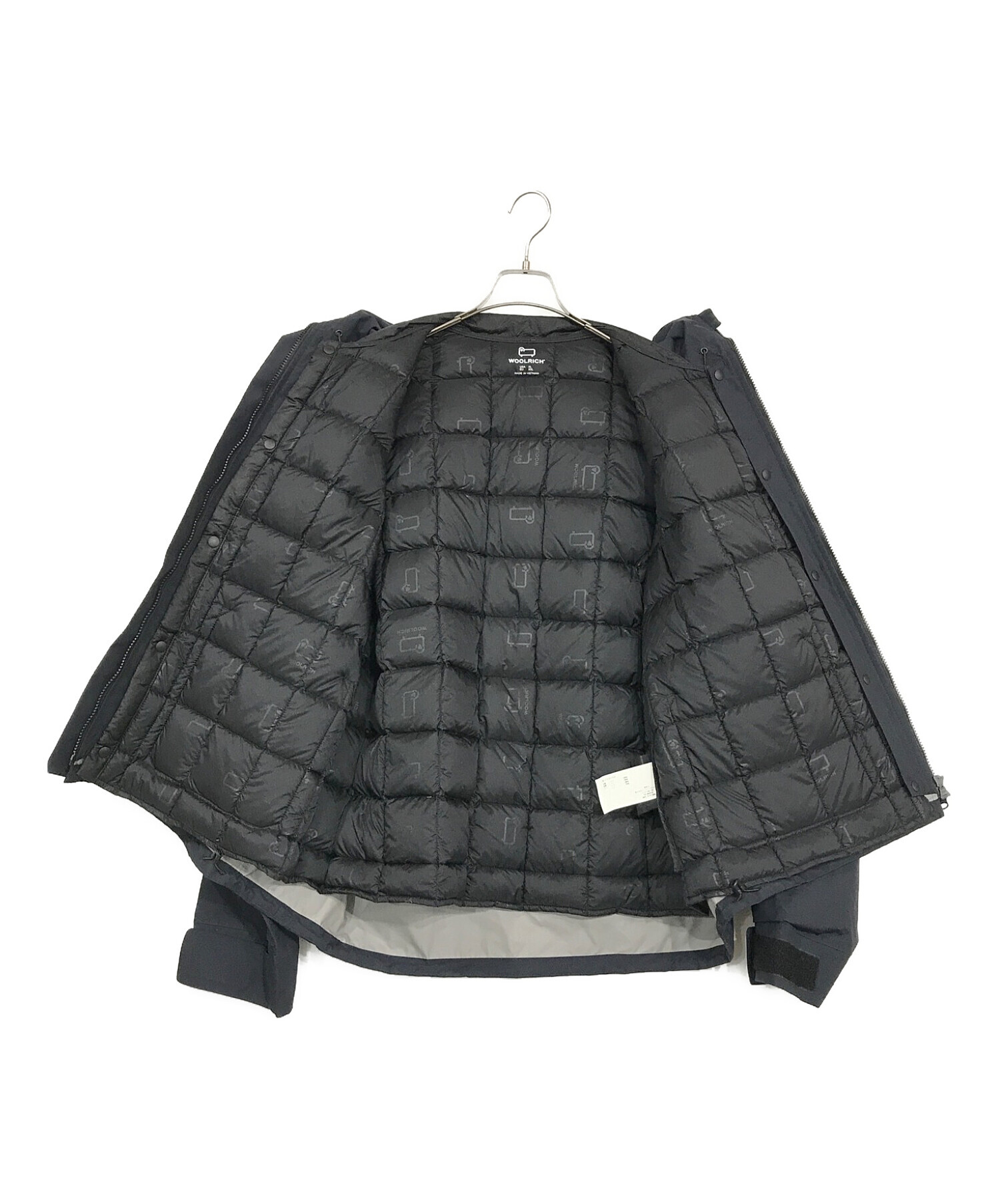 WOOLRICH (ウールリッチ) 3 in 1 Maintenance DOWN JACKET ブラック サイズ:SIZE XXL