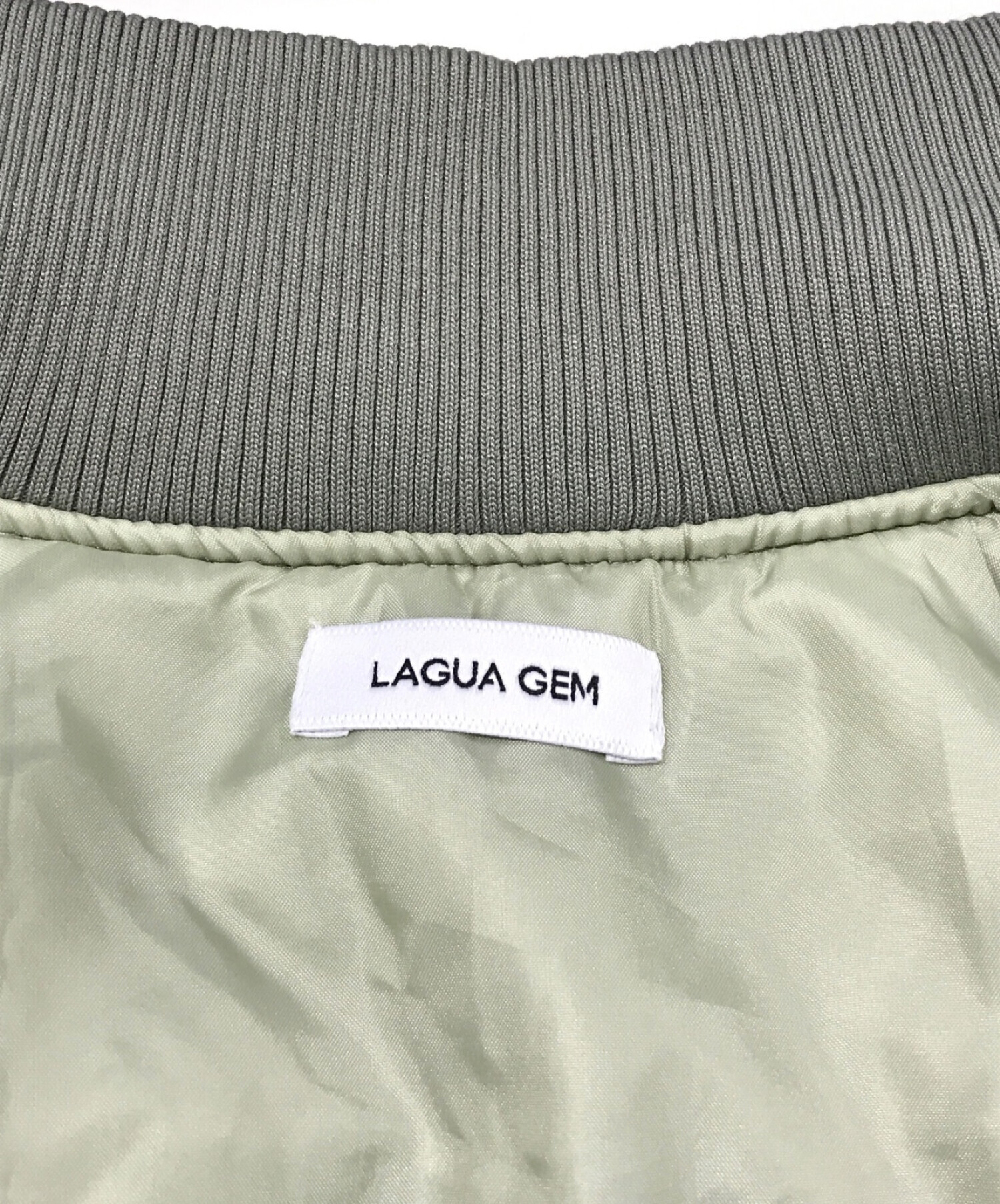 中古・古着通販】LAGUA GEM (ラグアジェム) BIG POCKET MA-1 R カーキ サイズ:SIZE F｜ブランド・古着通販  トレファク公式【TREFAC FASHION】スマホサイト