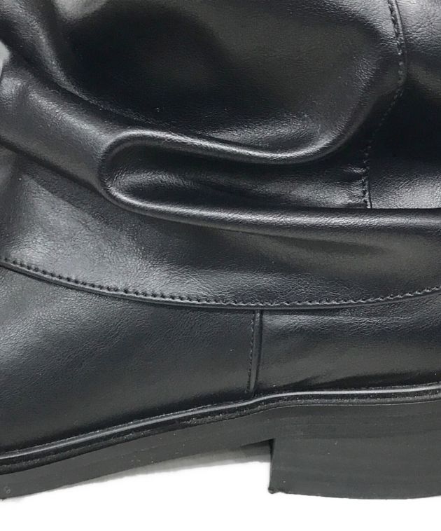 LAGUA GEM (ラグアジェム) COVERED ミドルブーツ ブラック サイズ:SIZE M